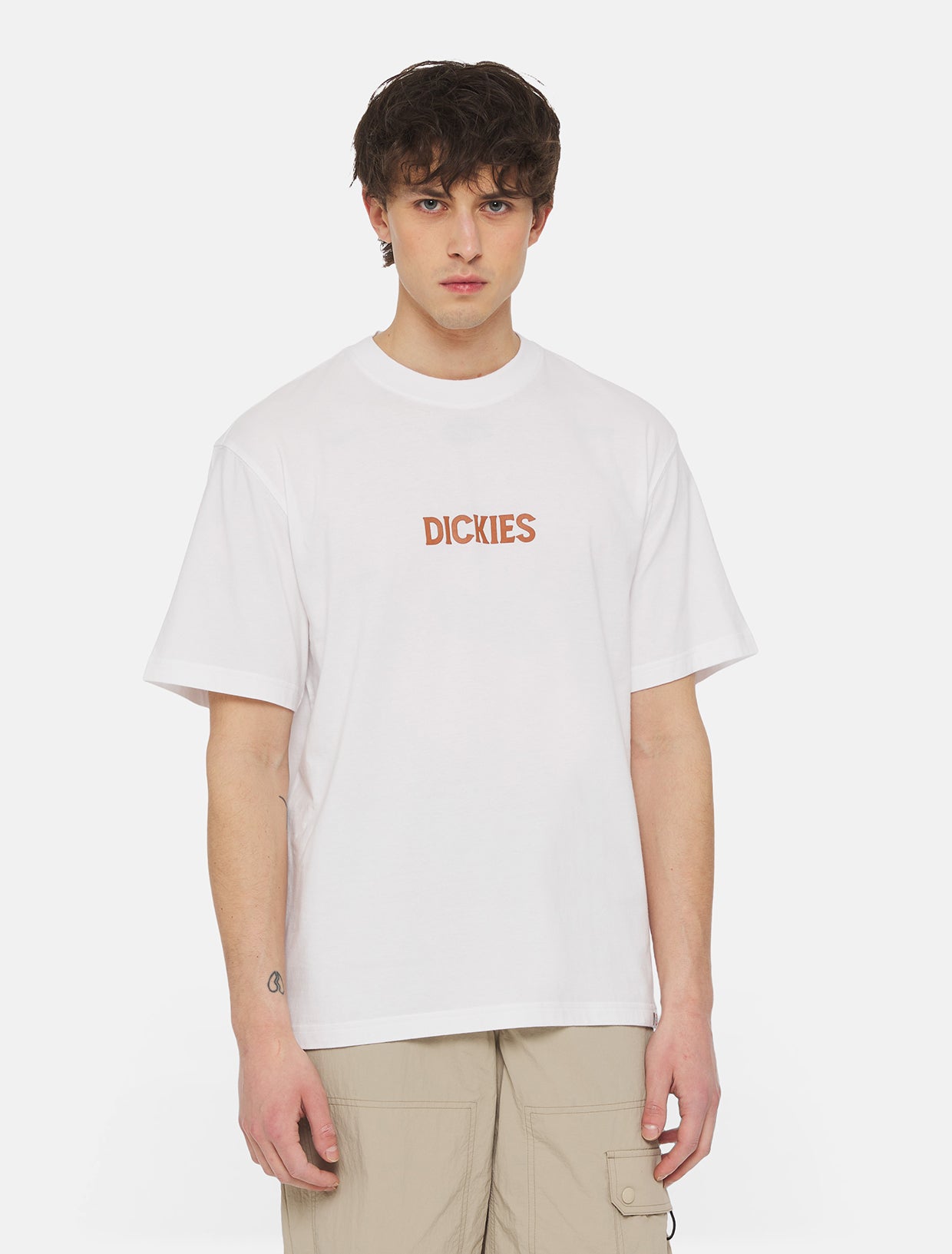 T-Shirt Dikcies Patrick Springs Bianco