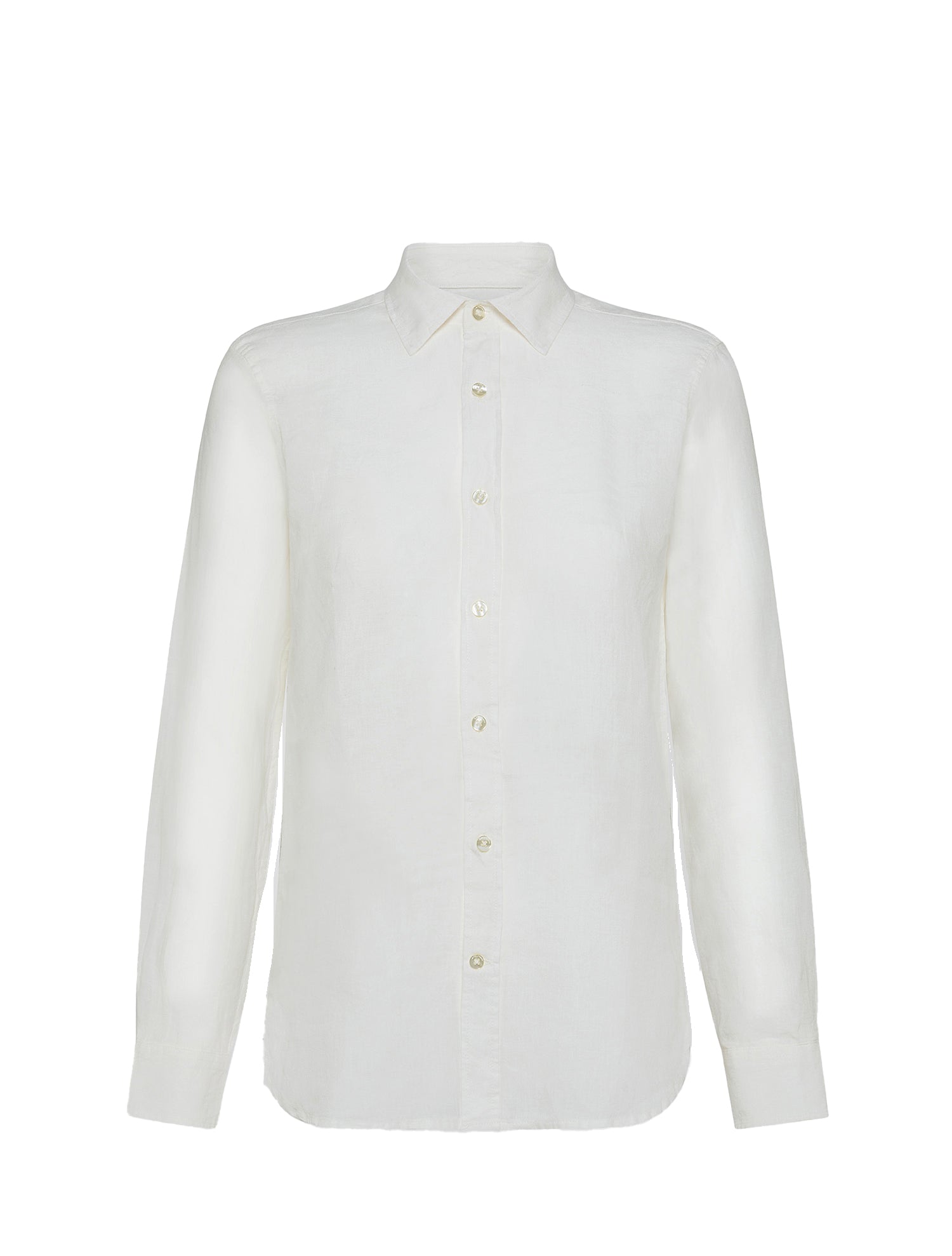 Peuterey White Linen Shirt for Women