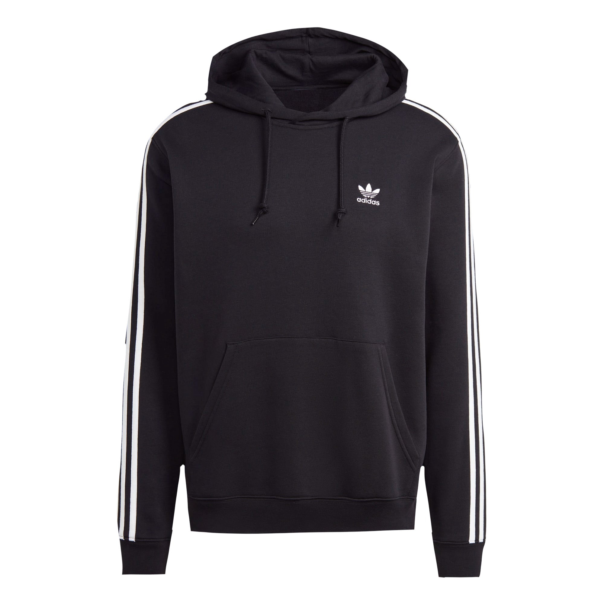 Adidas 3-Stripes Black Sweatshirt