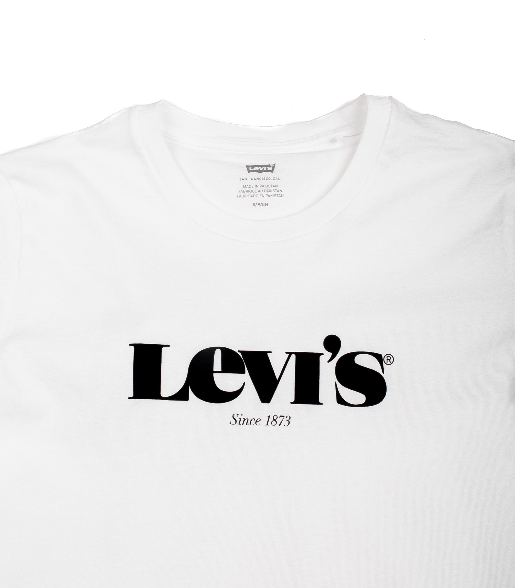 Levis Logo T-Shirt White Woman