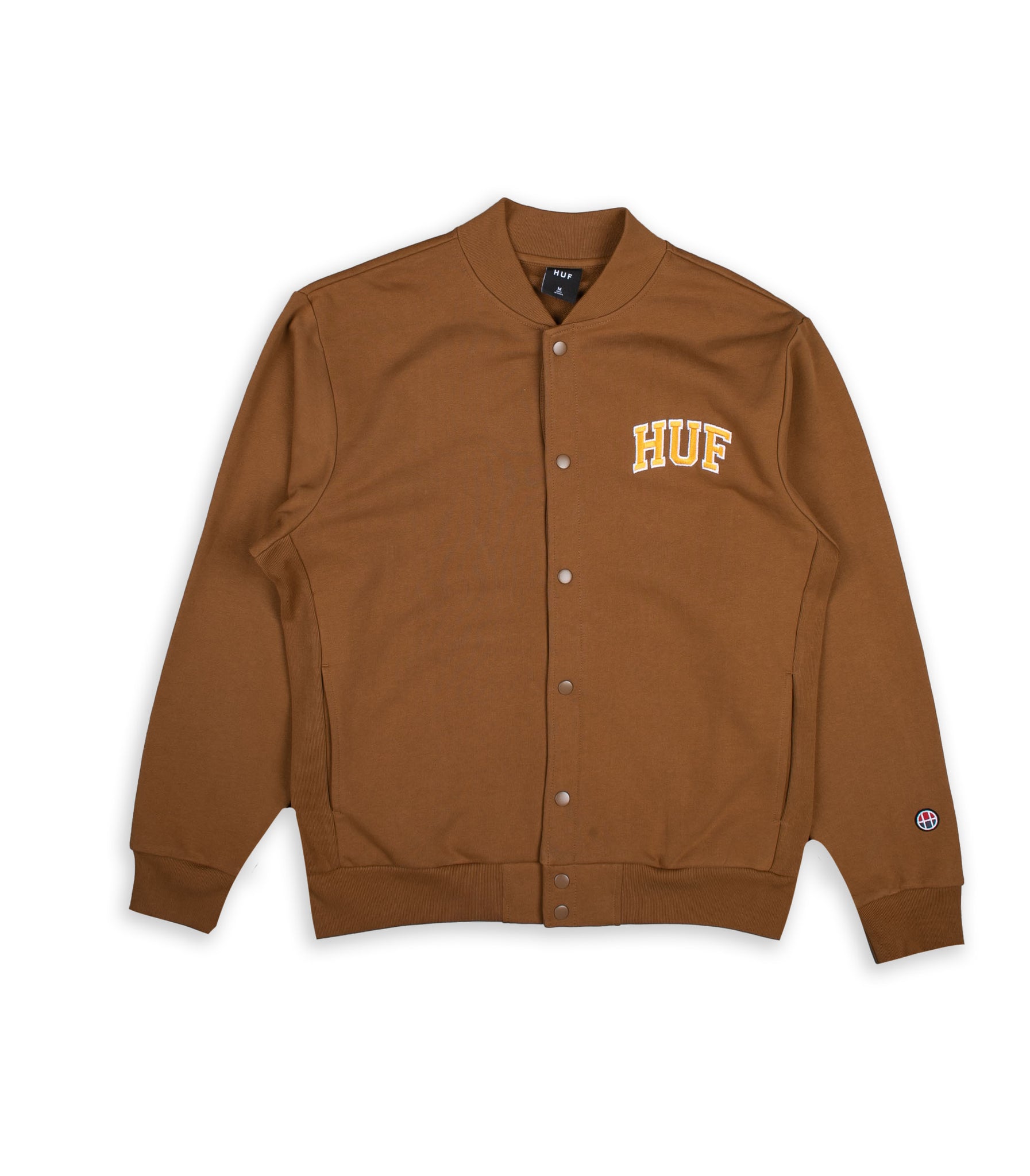 Huf Athletic Brown Men's Jacket