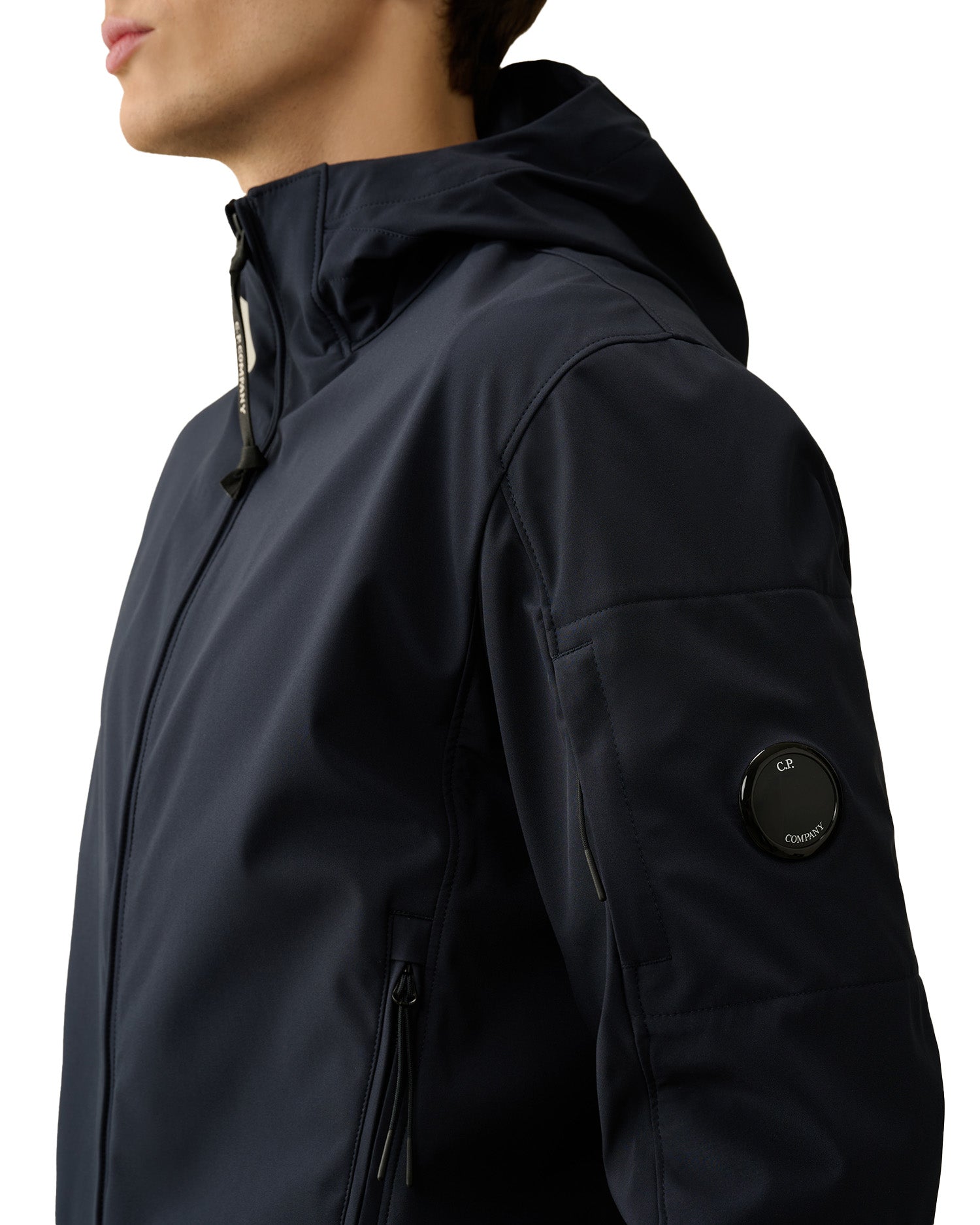 CP Company Shell-R Jacket Elastic Waist Blue Men