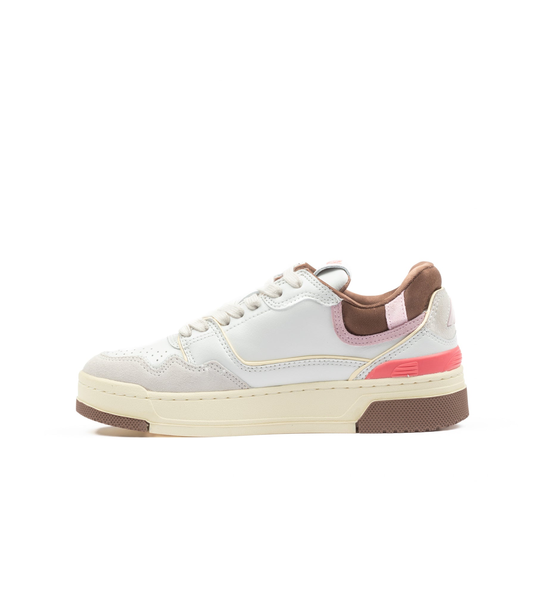 Autry Clc Low White Pink Woman