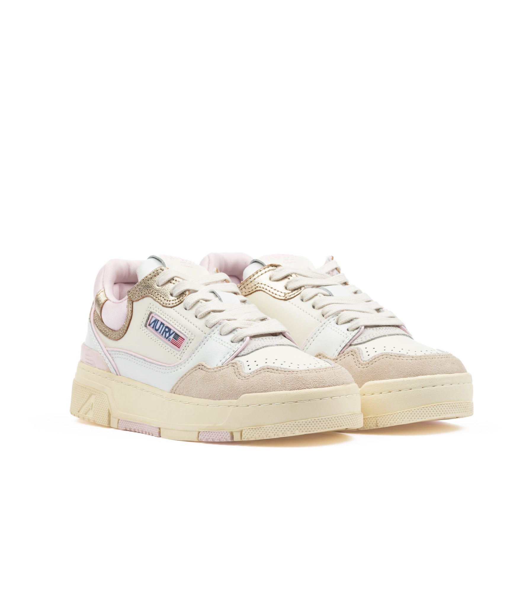 Autry Rookie Clc Low White Pink Women