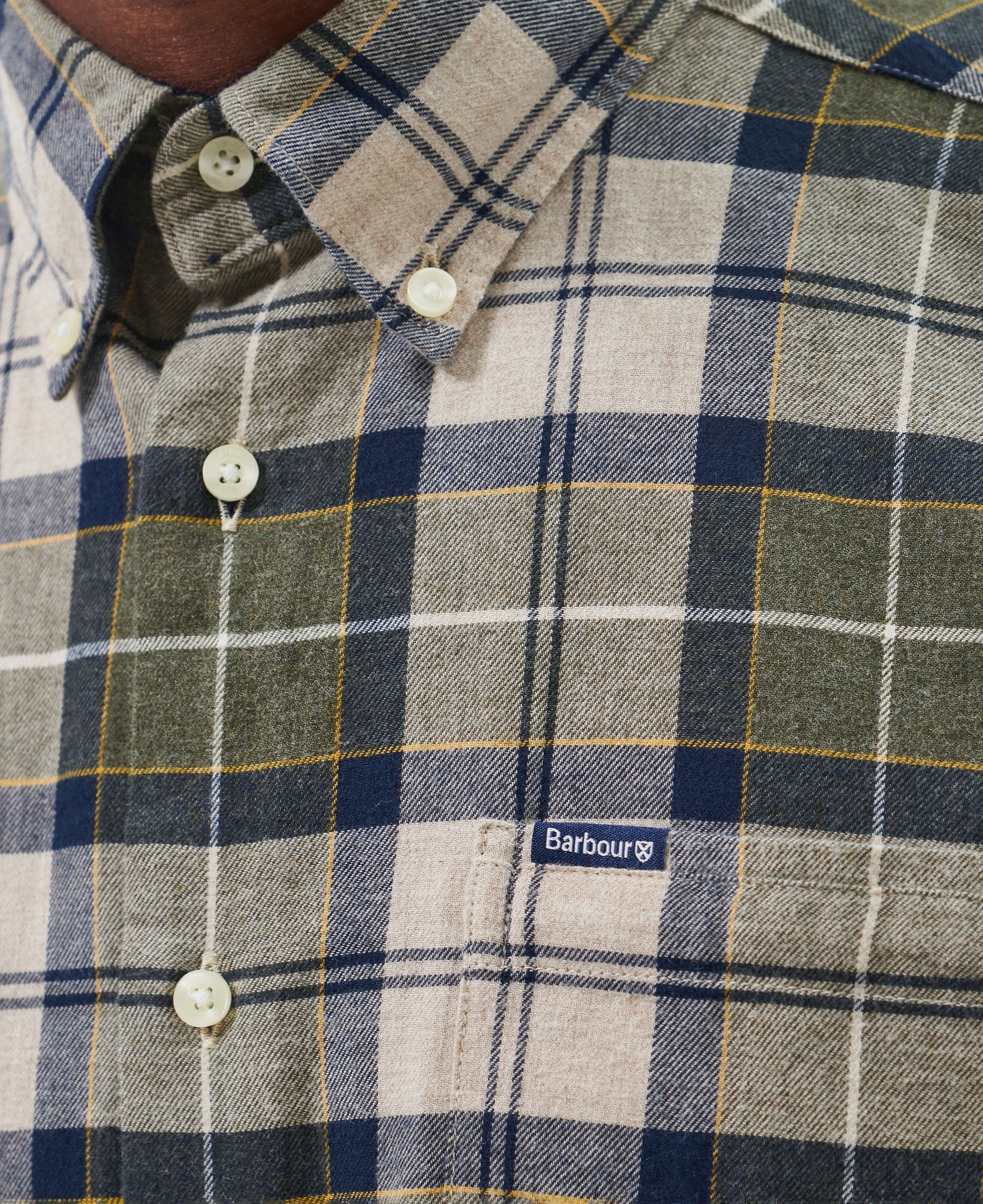 Camicia Barbour Fortrose Taglio Sartoriale Uomo