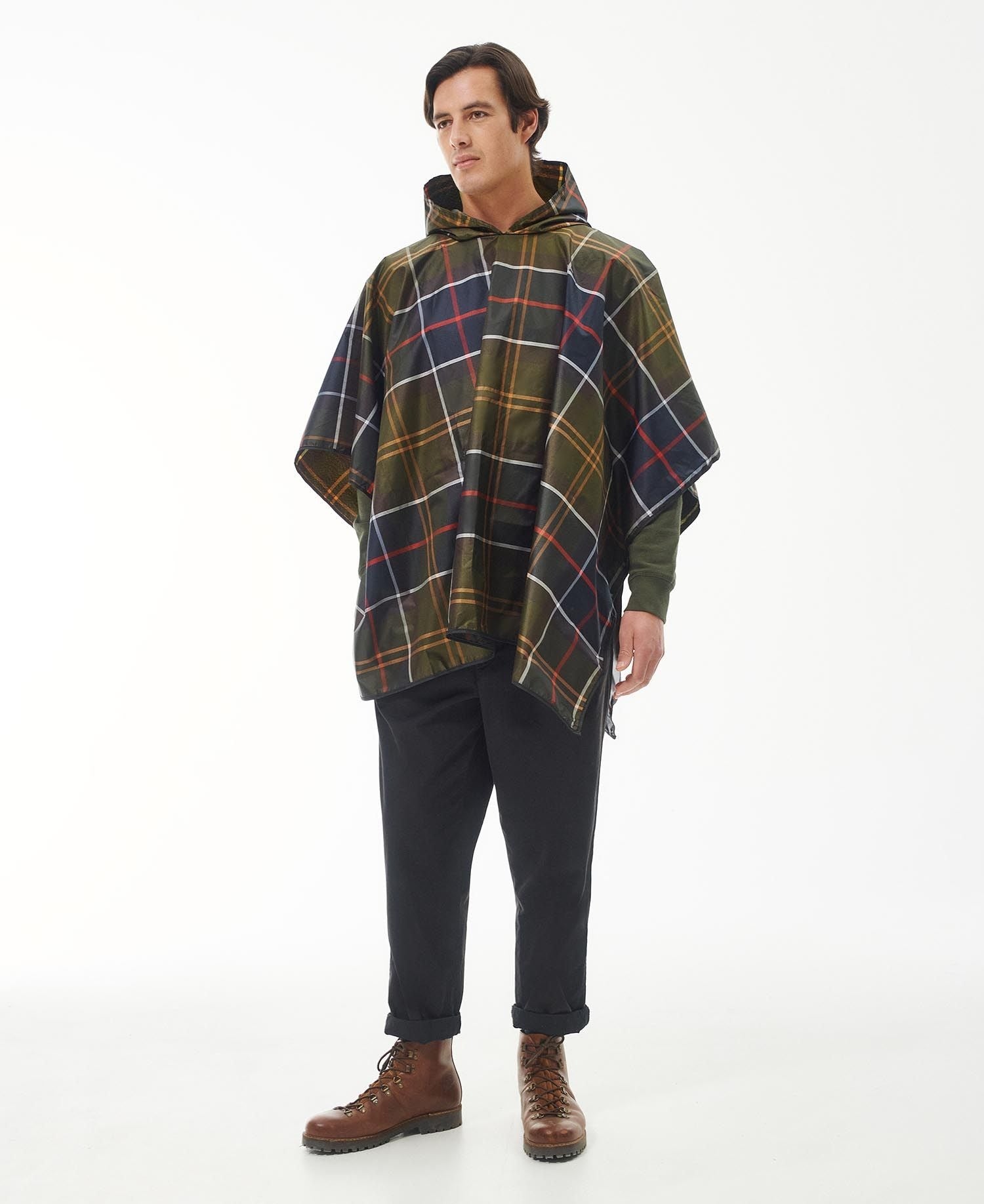 Poncho Impermabile Barbour Tartan