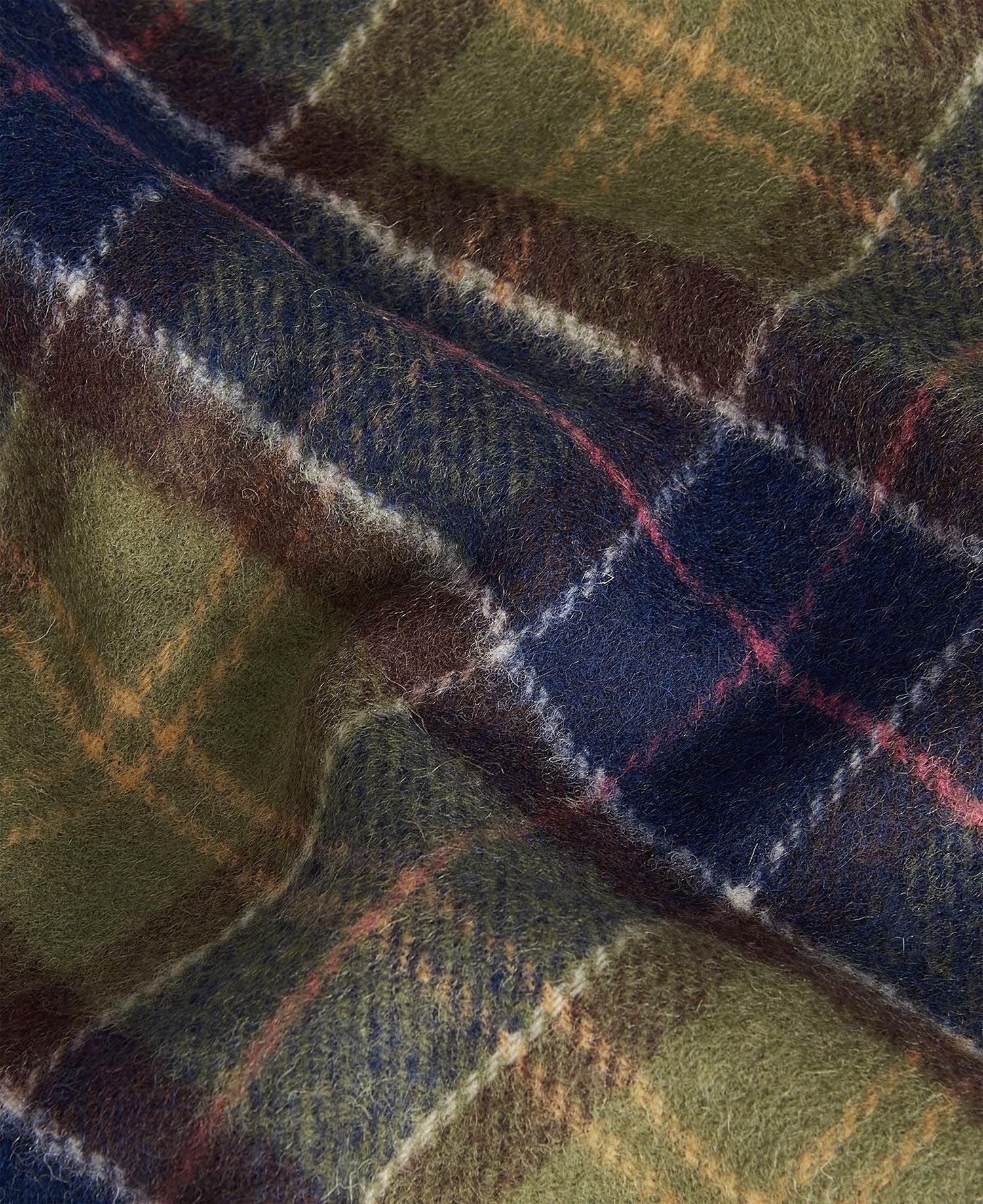 Barbour Tartan Lambswool Scarf Multicolour