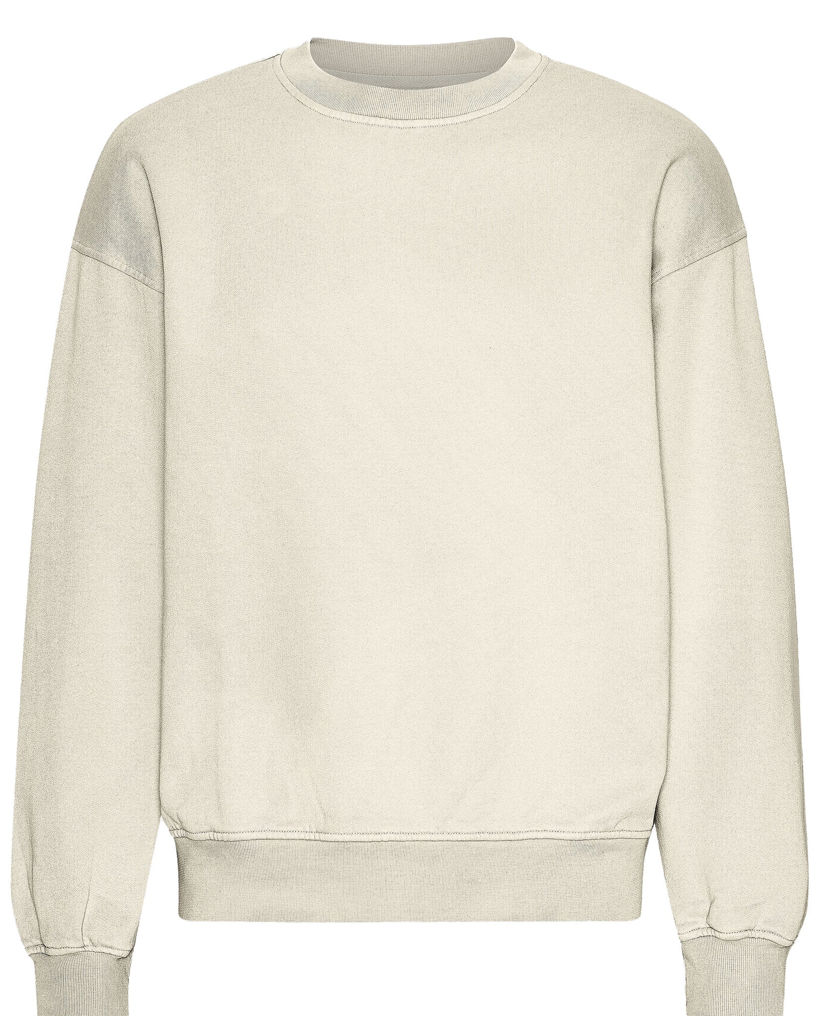 Oversized Crewneck Sweatshirt Ivory