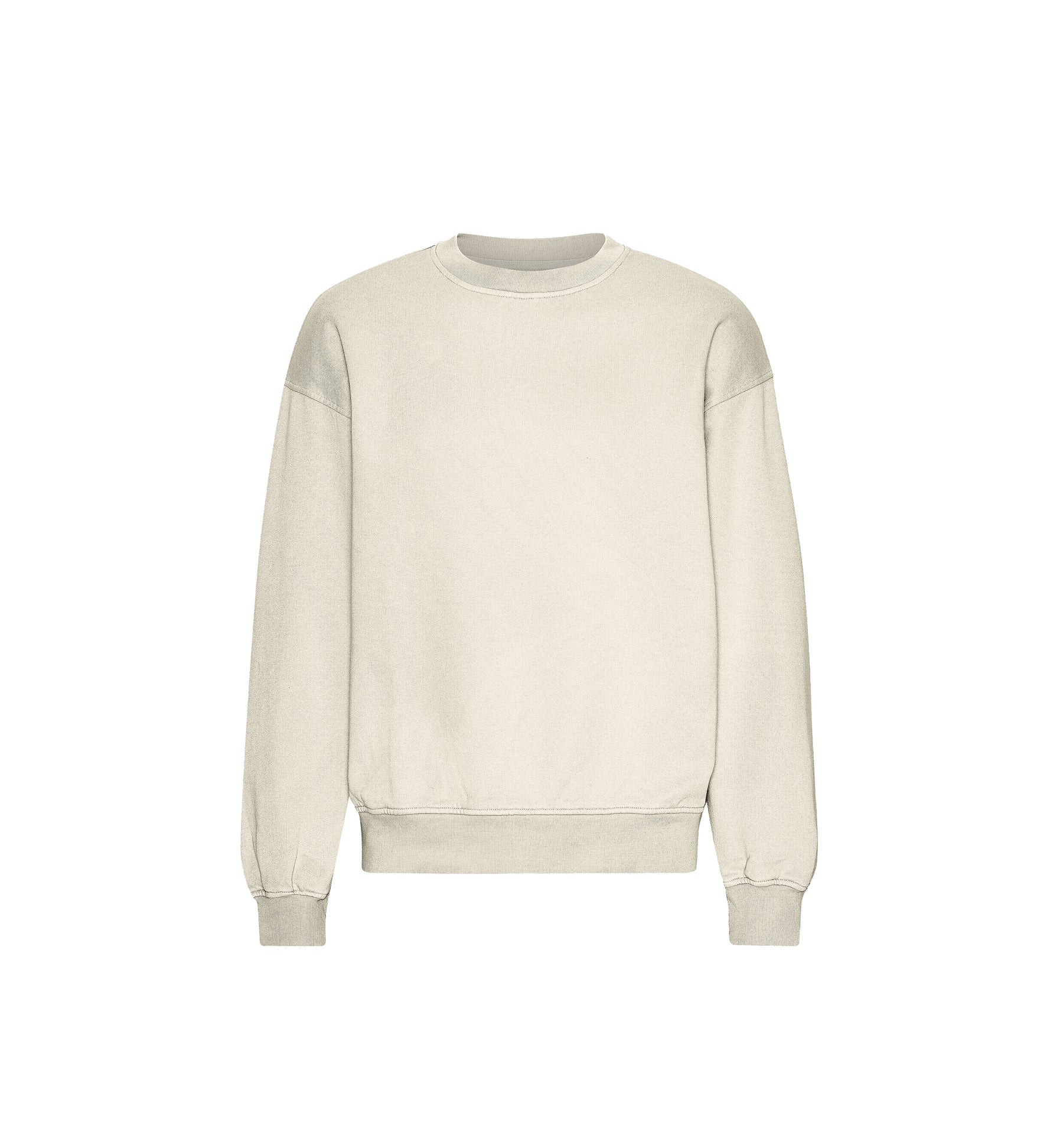 Oversized Crewneck Sweatshirt Ivory