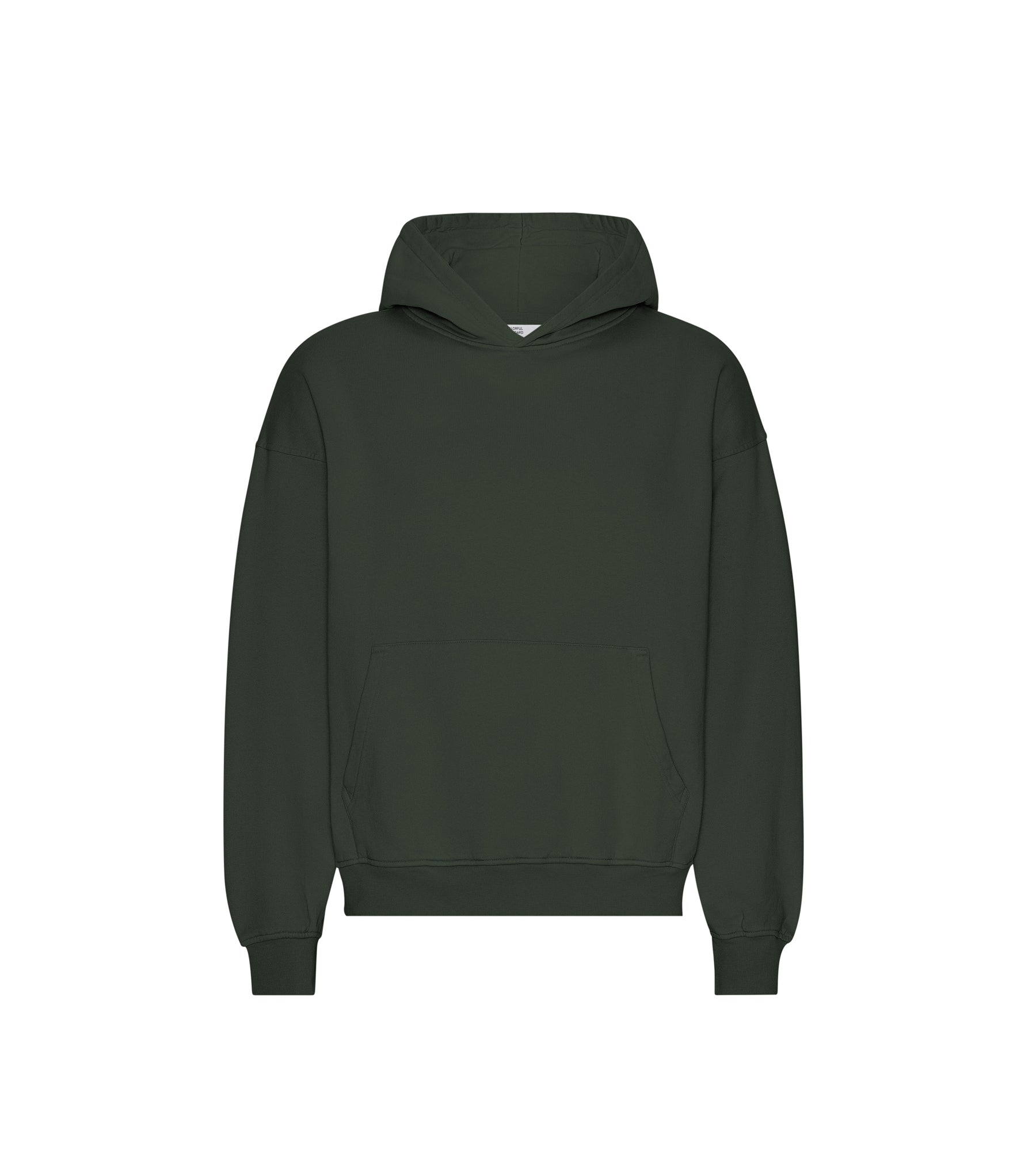 Oversized Green Hooded Sweatshirt