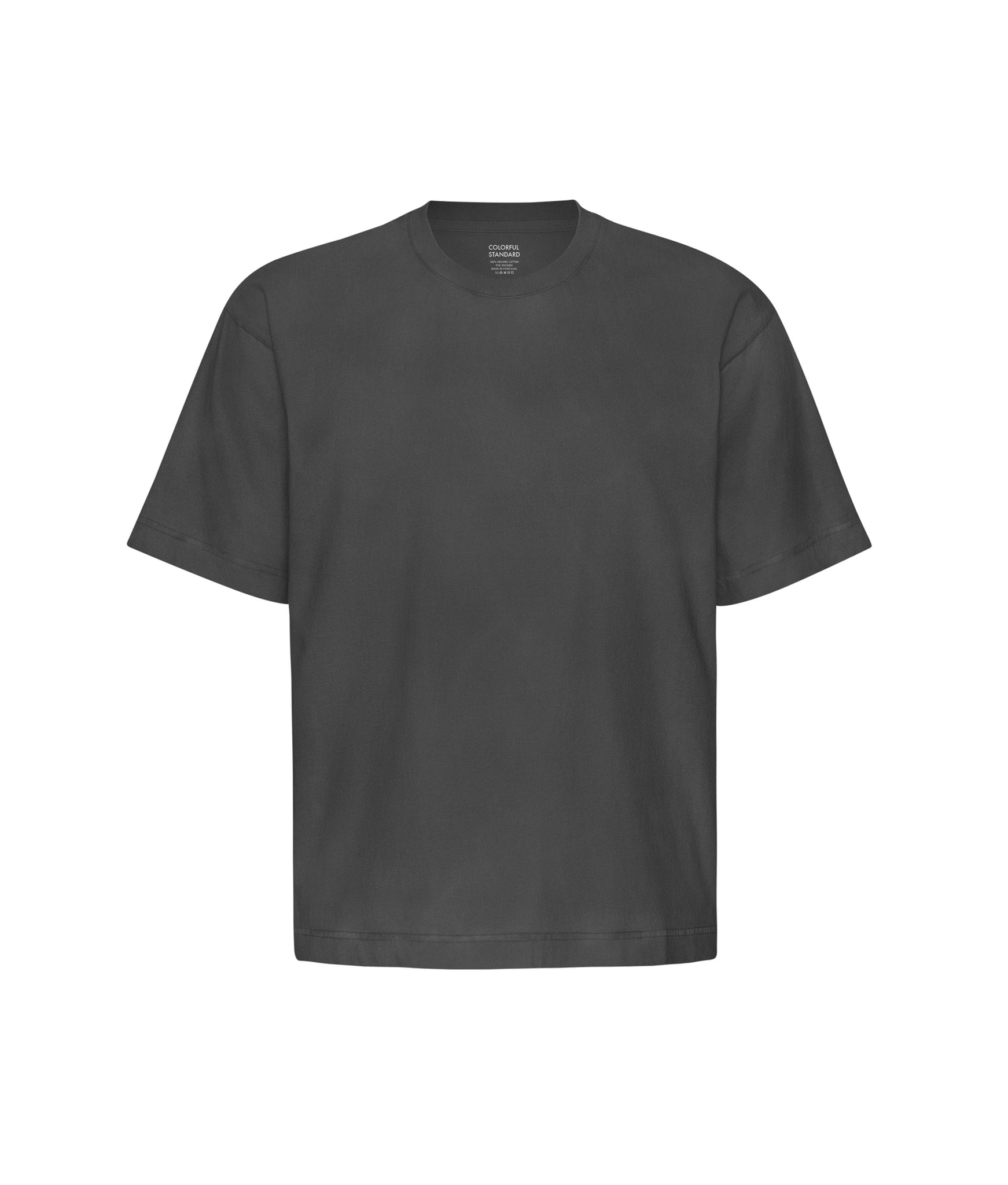 T-Shirt Over Organic Cotton Anthracite