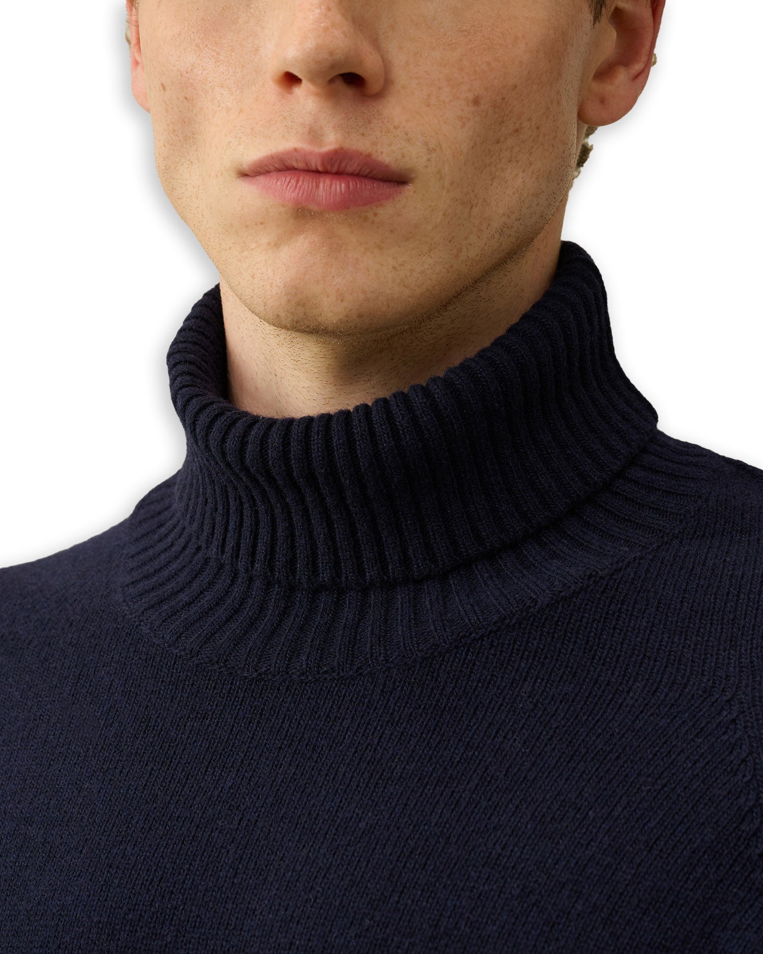 CP Company High Neck Blue Men's Sweater