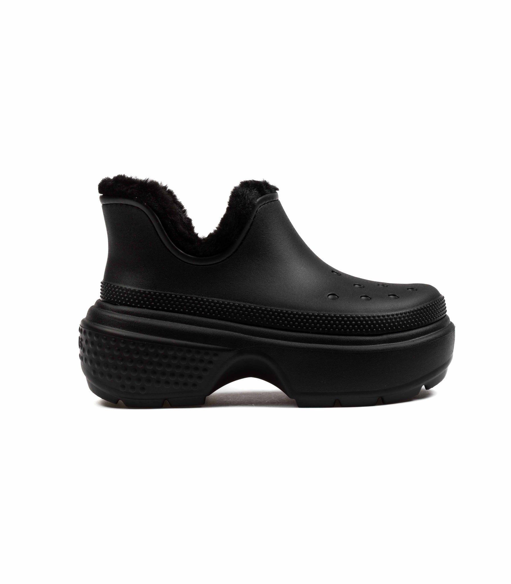 Crocs Stomp Lined Shorty Boot Nero