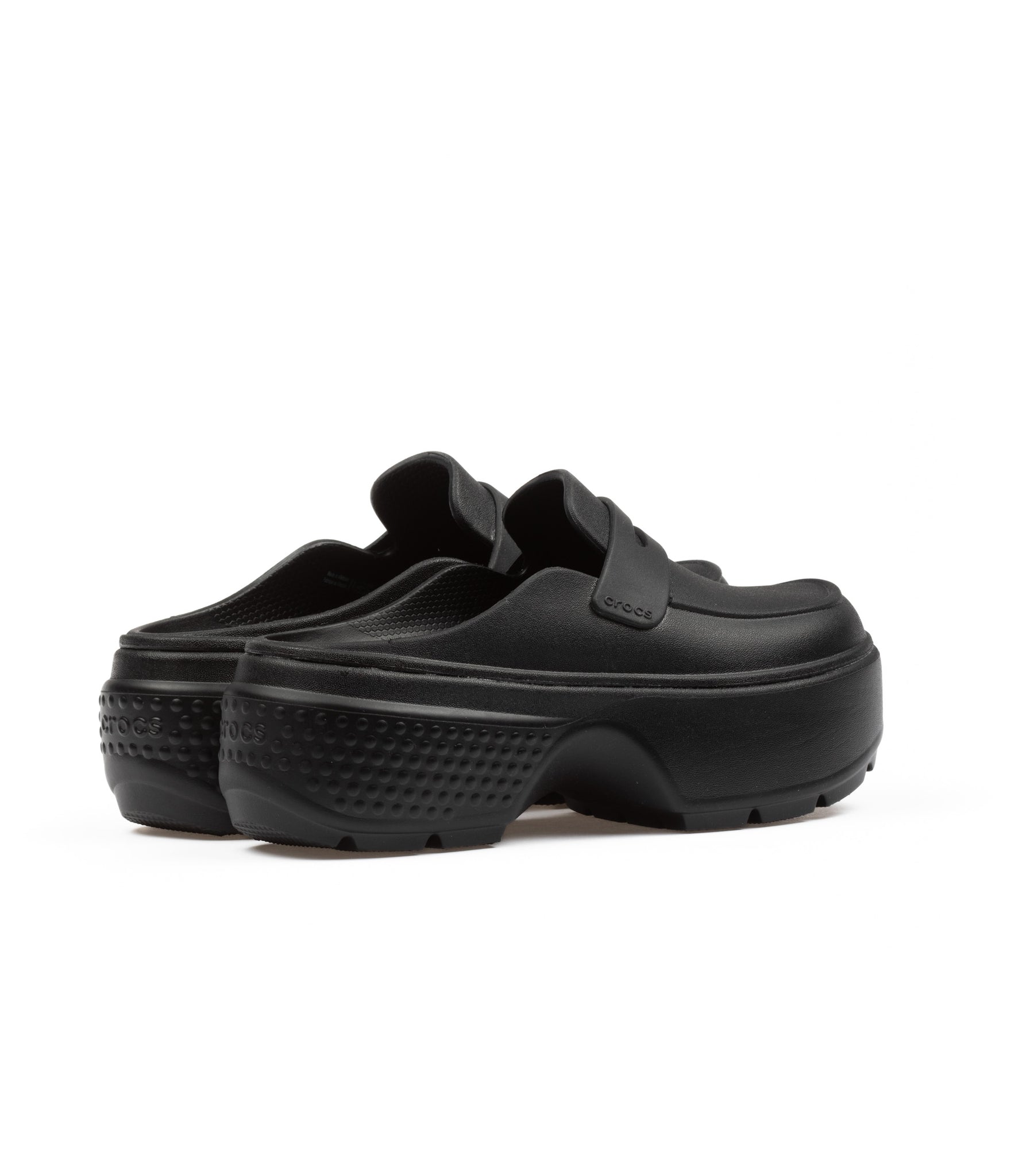 Crocs Stomp Loafer Nero Donna