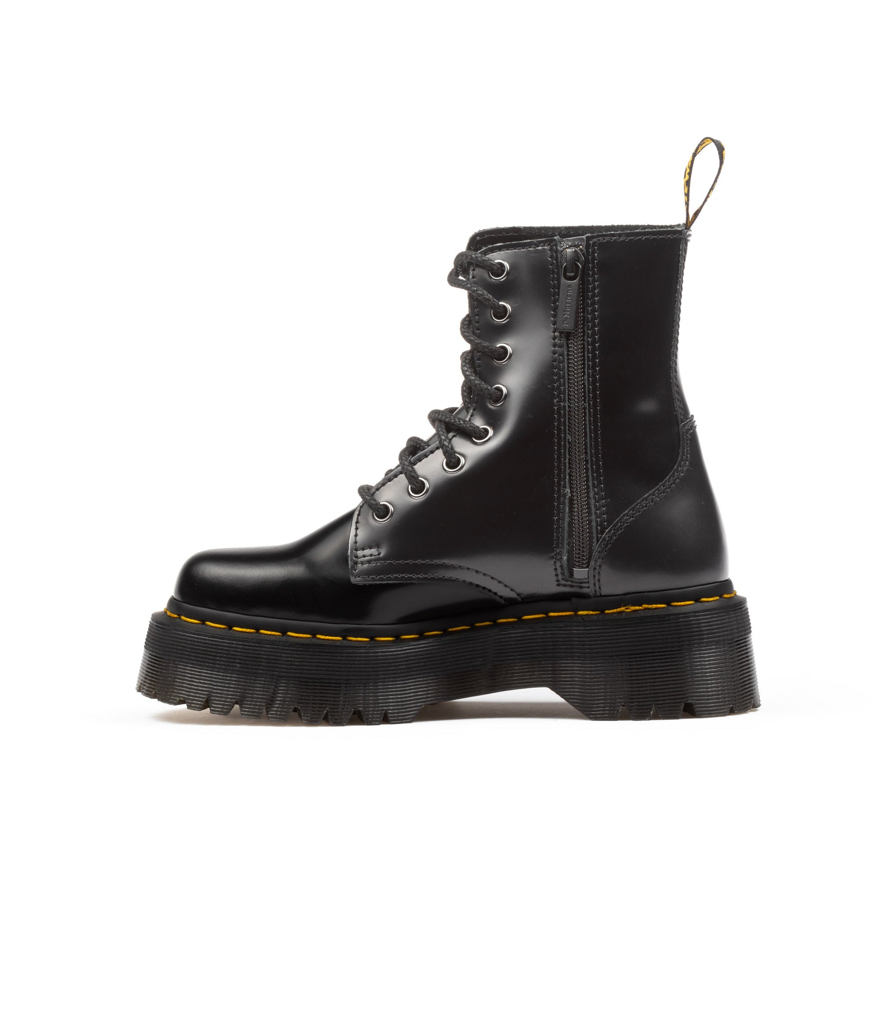 Dr. Martens Jadon Polished Smooth Nero Donna