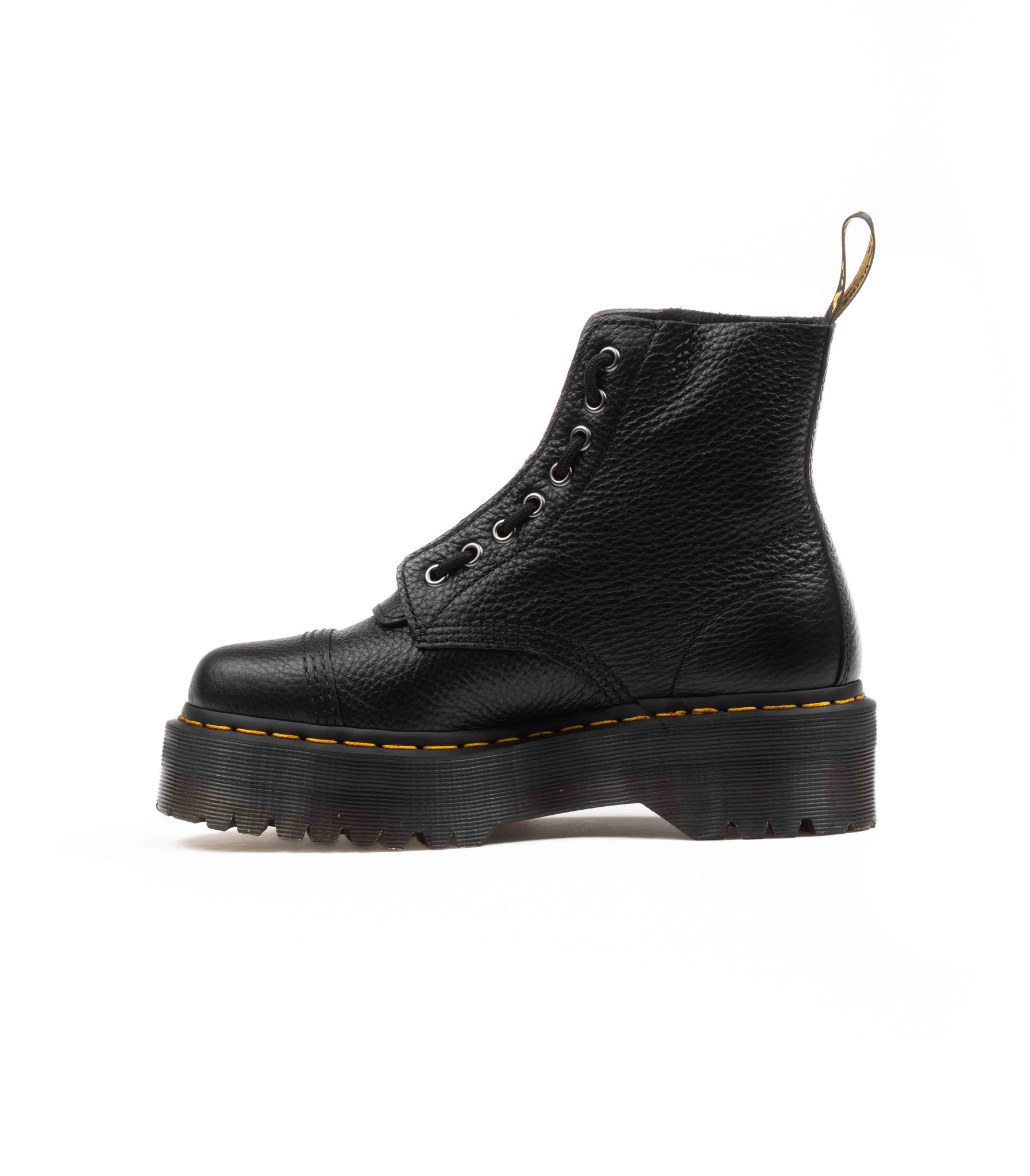 Dr. Martens Sinclair Milled Nappa Zip Con Suola Jadon Nero Donna