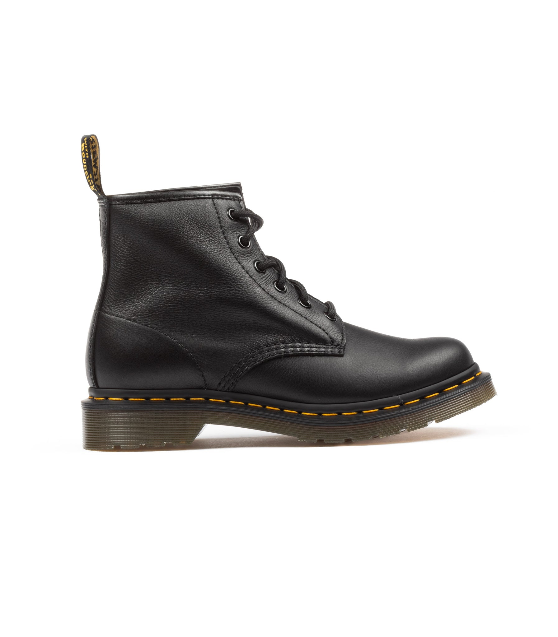 Dr. Martens 101 6 Eyelets Virginia Soft Leather Black Women