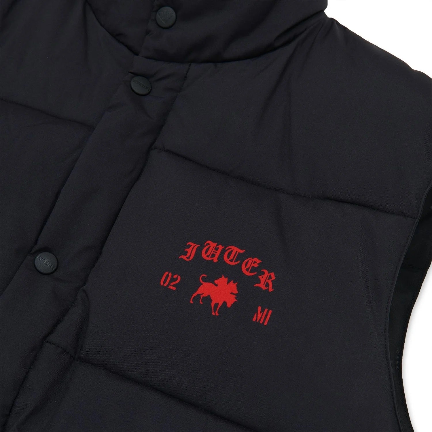 Iuter X Club Dogo Dogo Breed Puff Vest Nero