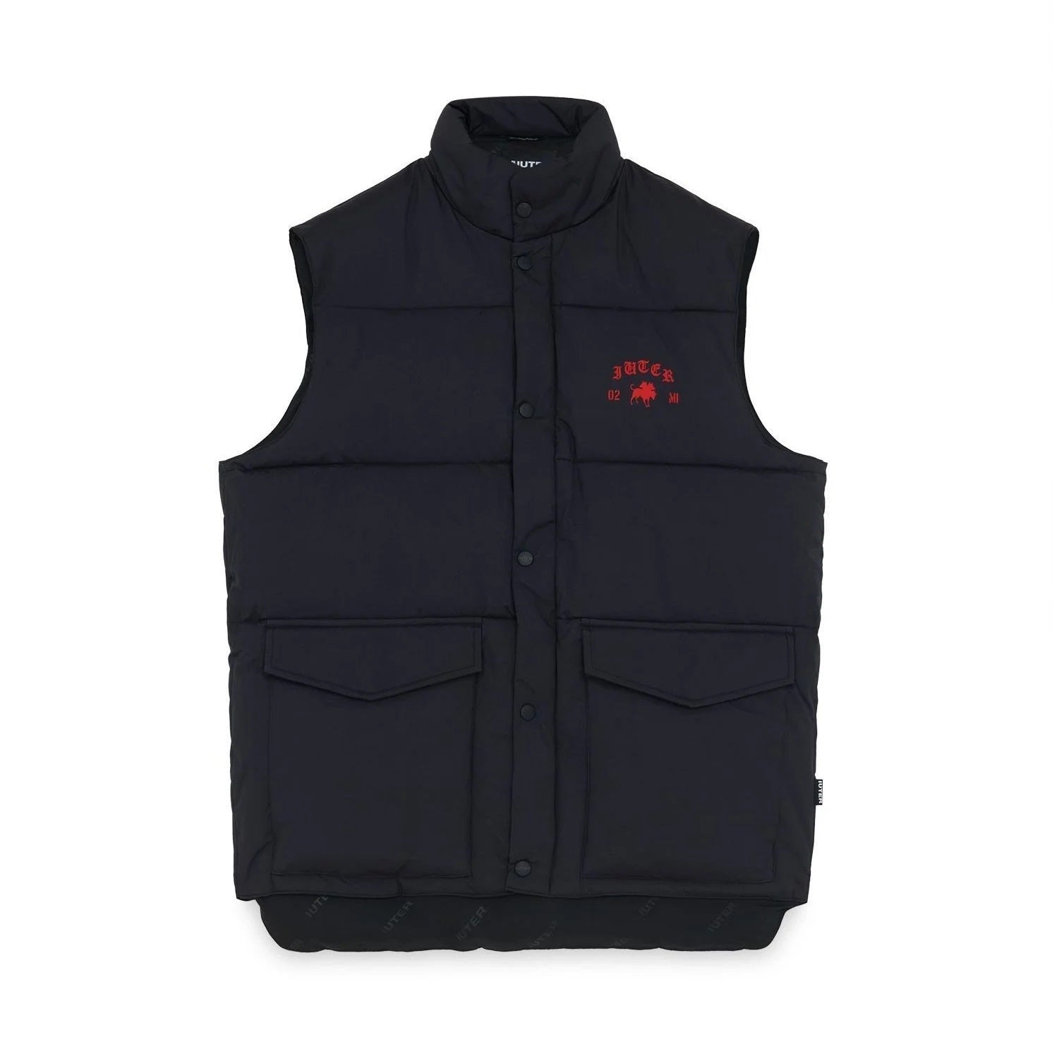 Iuter X Club Dogo Dogo Breed Puff Vest Nero