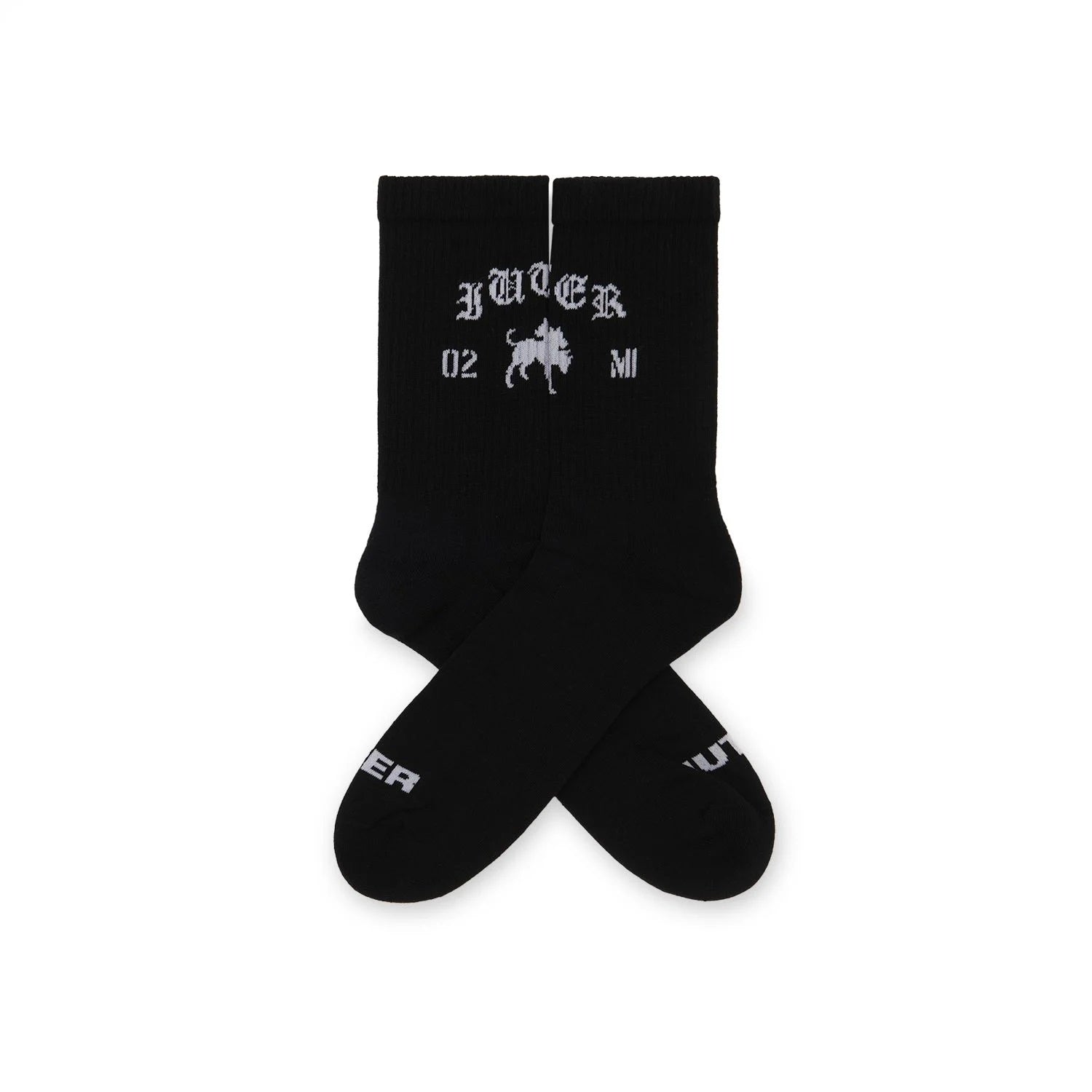 Iuter Club Dogo Logo Socks Nero