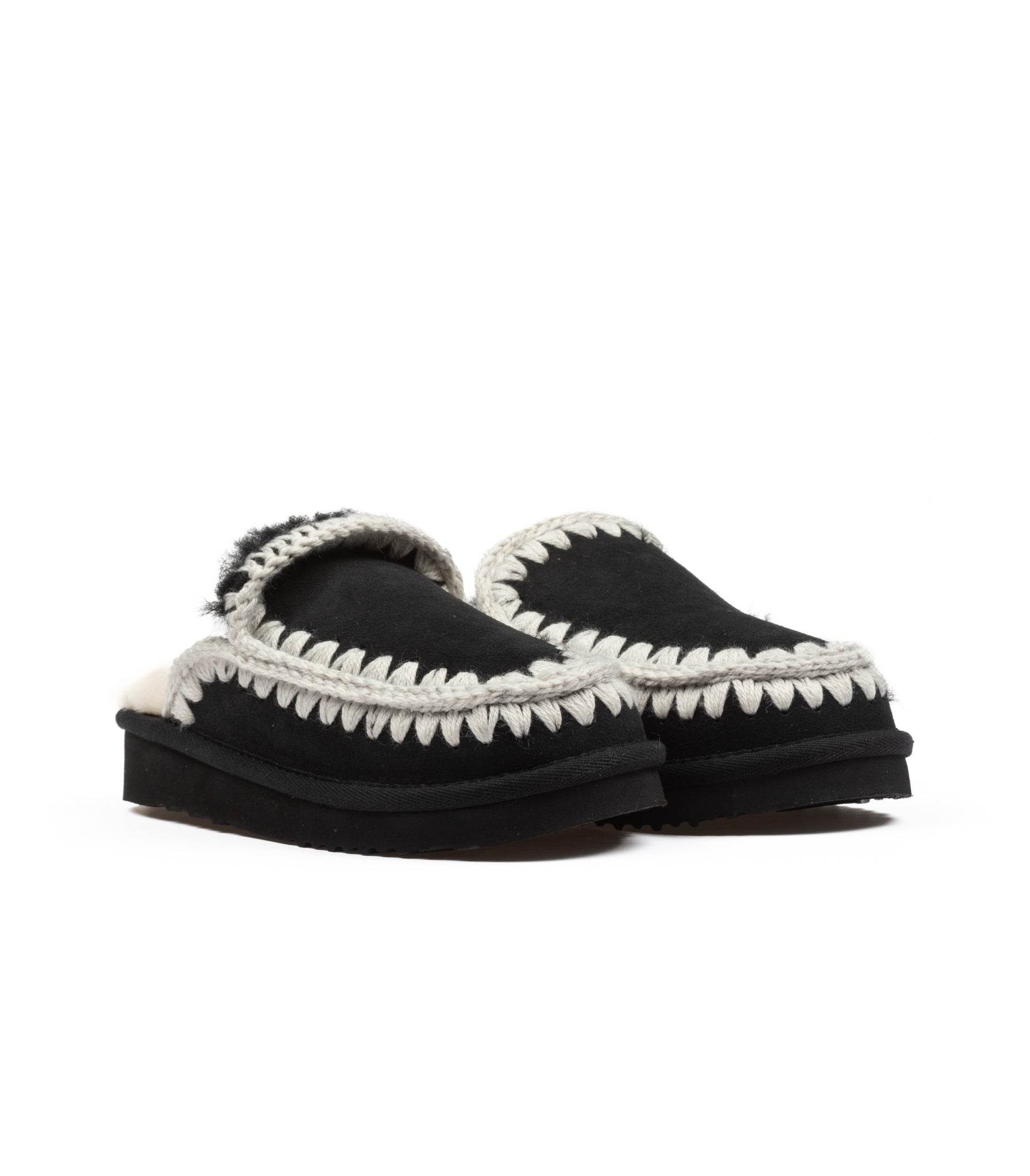 Mou Eskimo Slipper Nero Donna