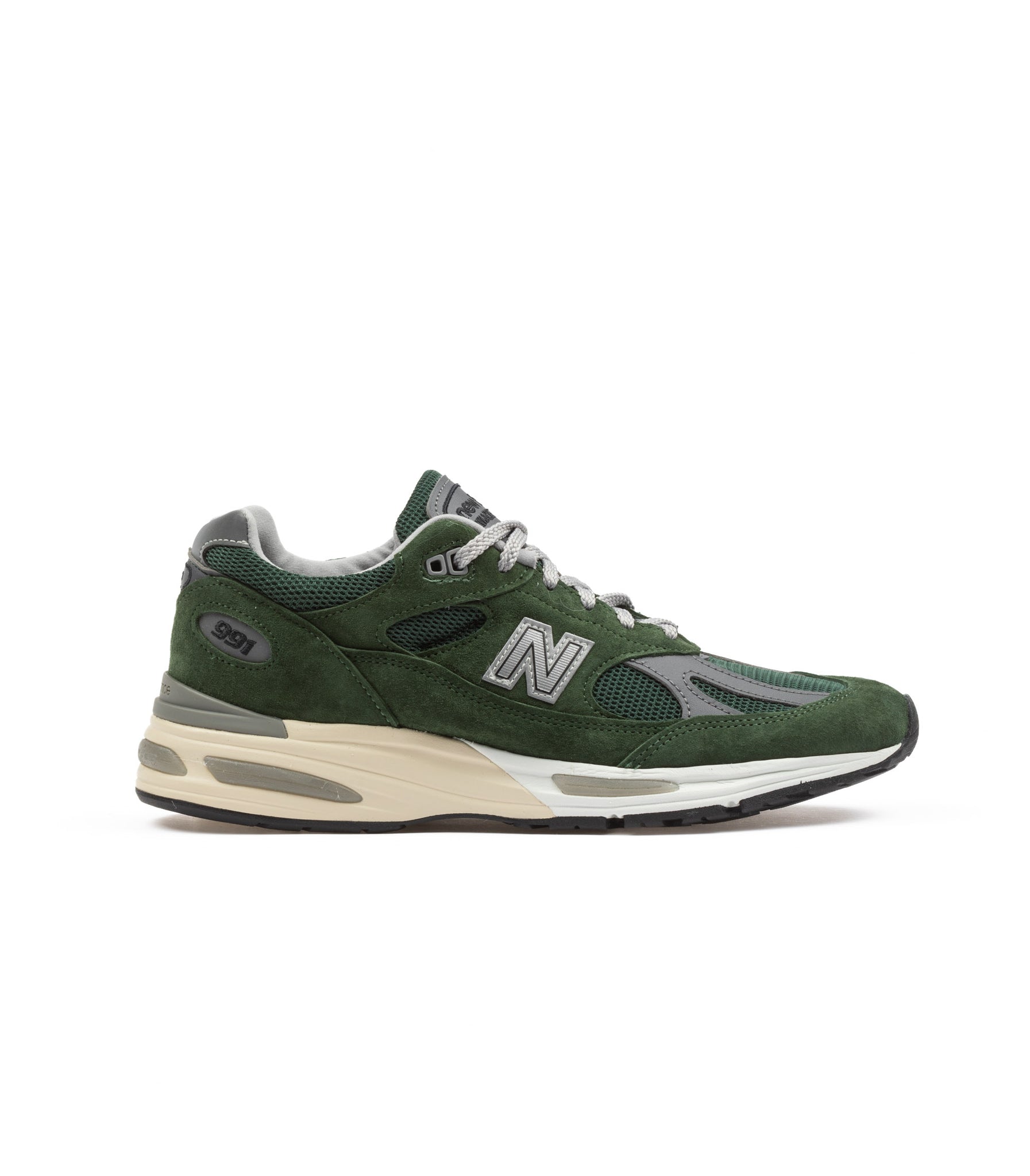 New Balance 991v2 Made In Uk Heritage Green Pigsuede