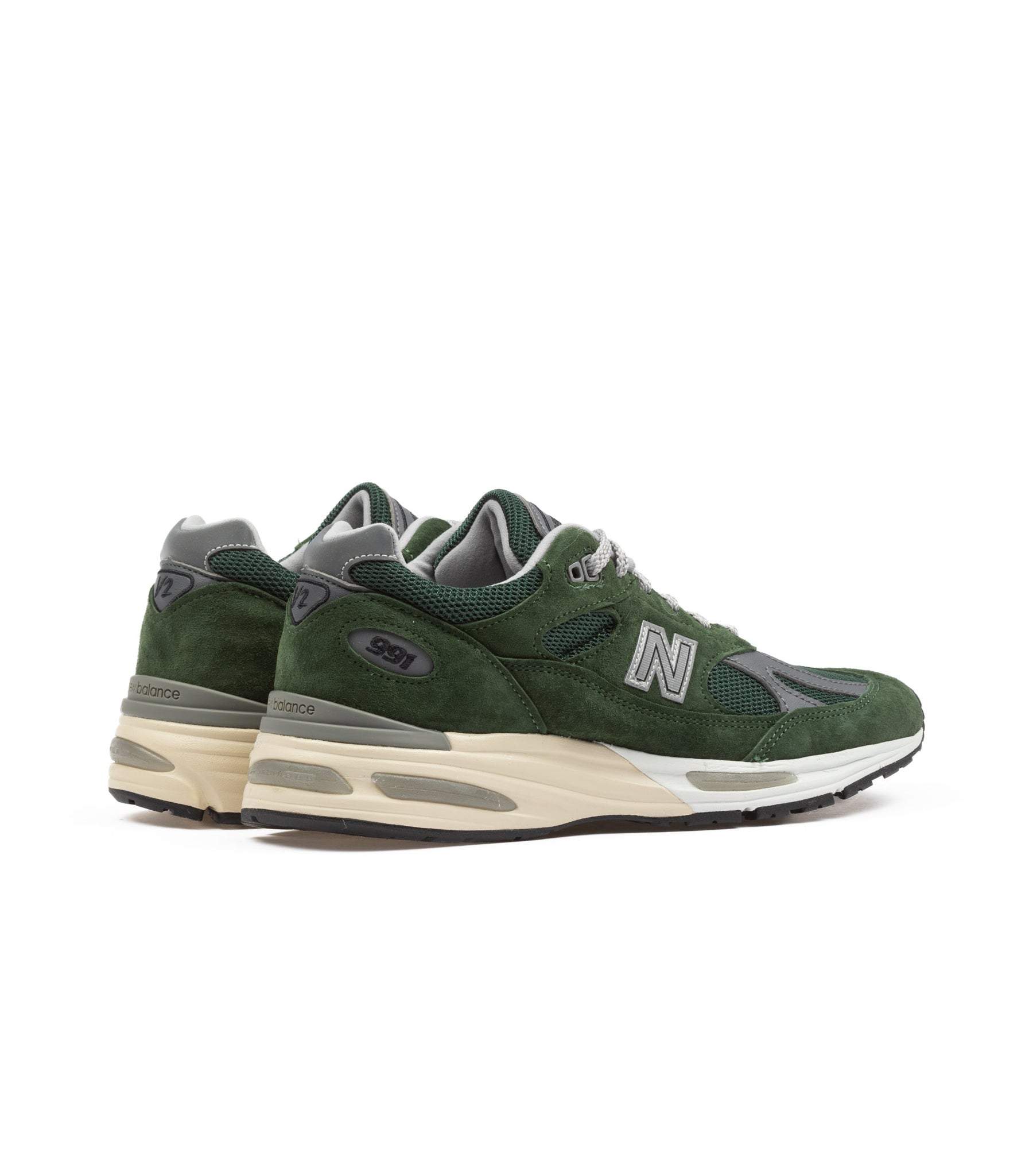 New Balance 991v2 Made In Uk Heritage Green Pigsuede