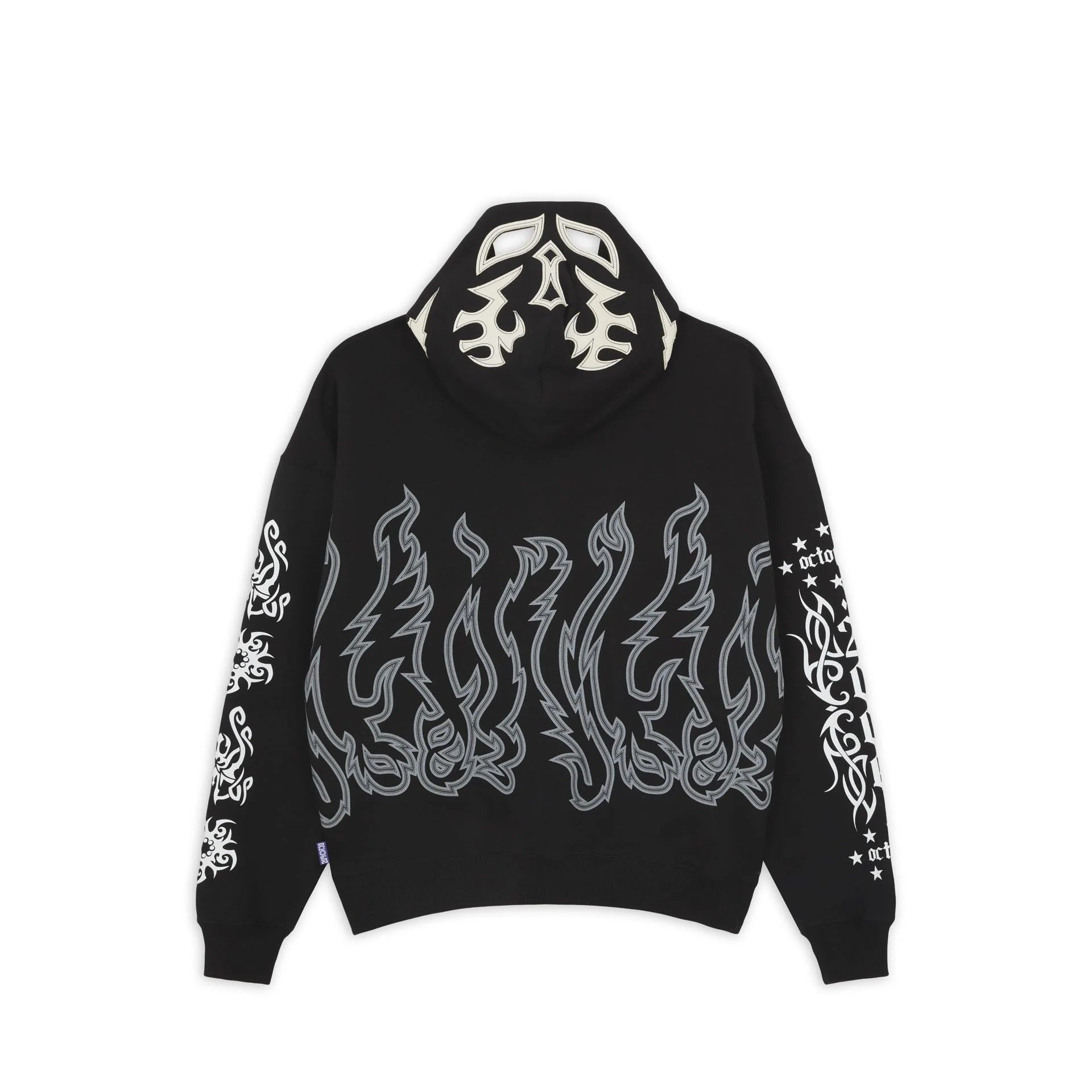 Octopus Lucha Libre Mask Full Zip Hoodie