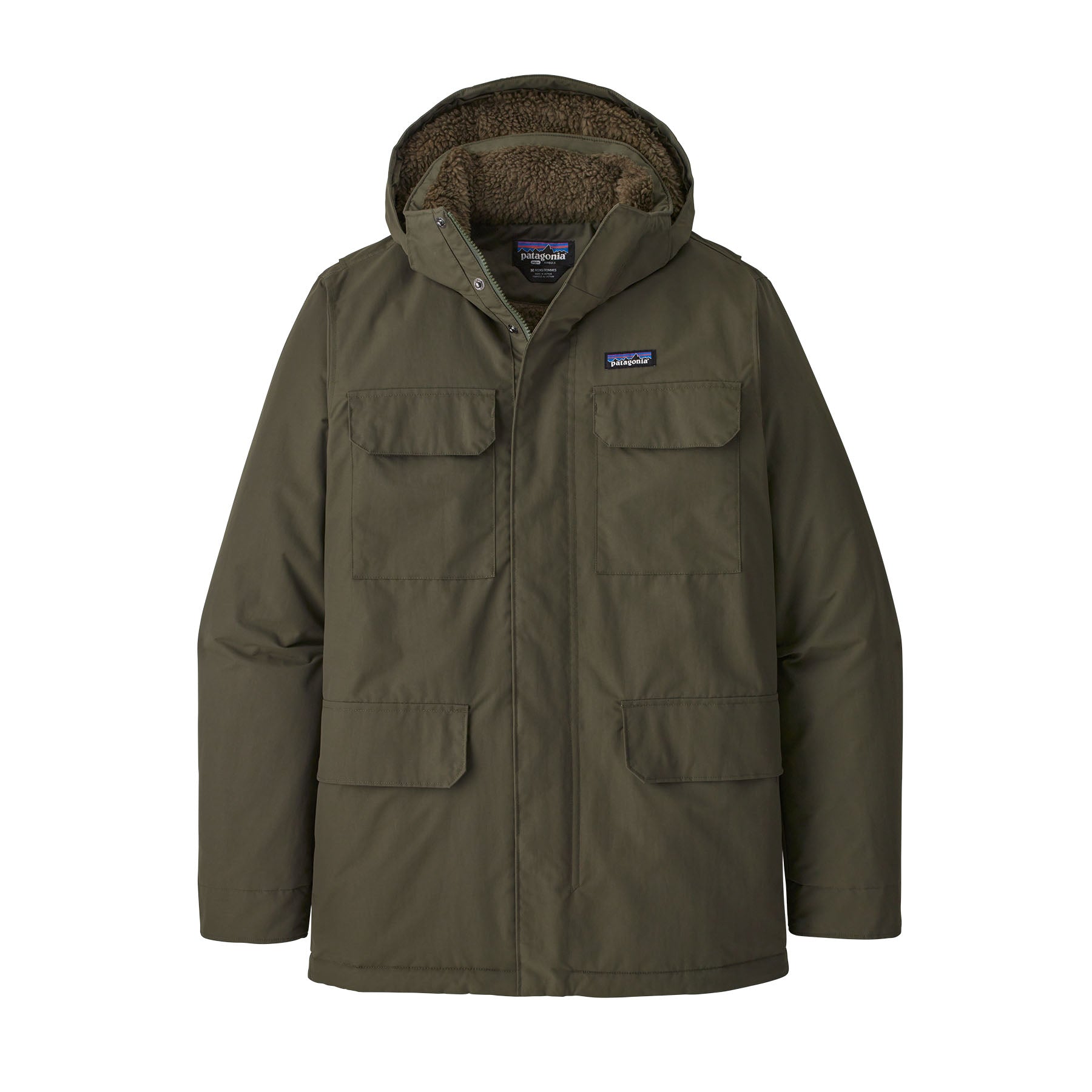 Patagonia Isthmus Parka Regulat Fit Military Green