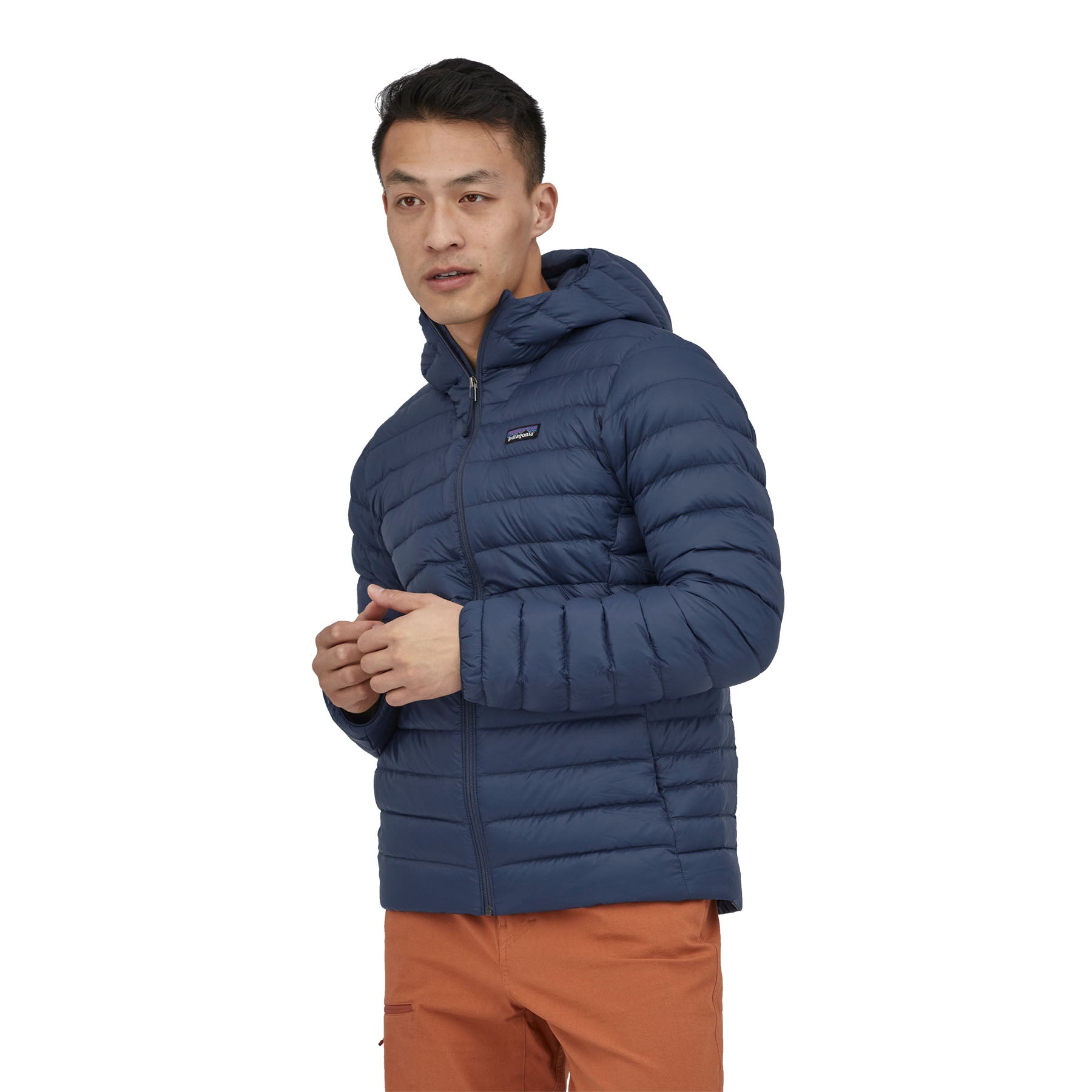 Patagonia Men'S Down Sweater Hoody Blu