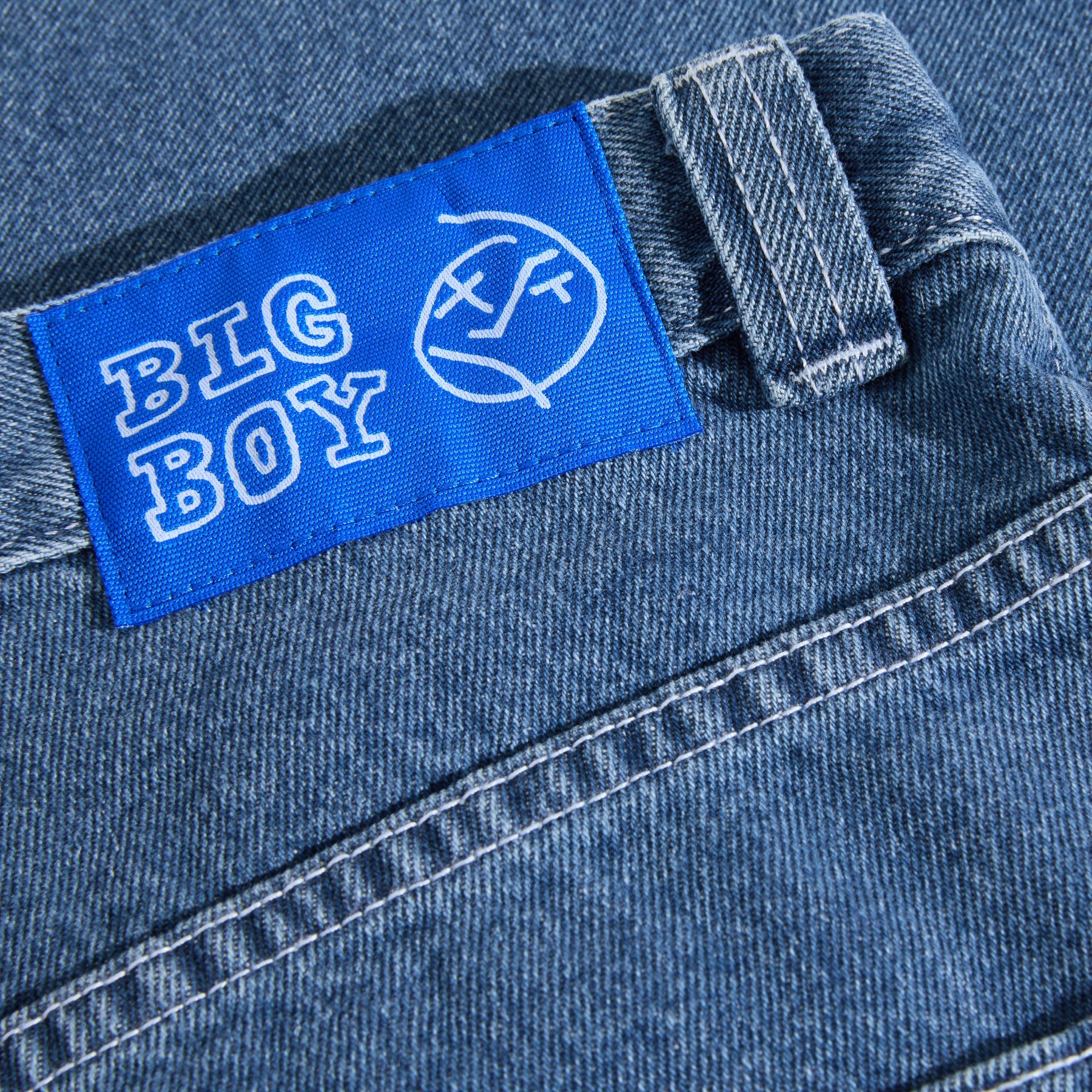 Big Boy Work Pant Blue Wash