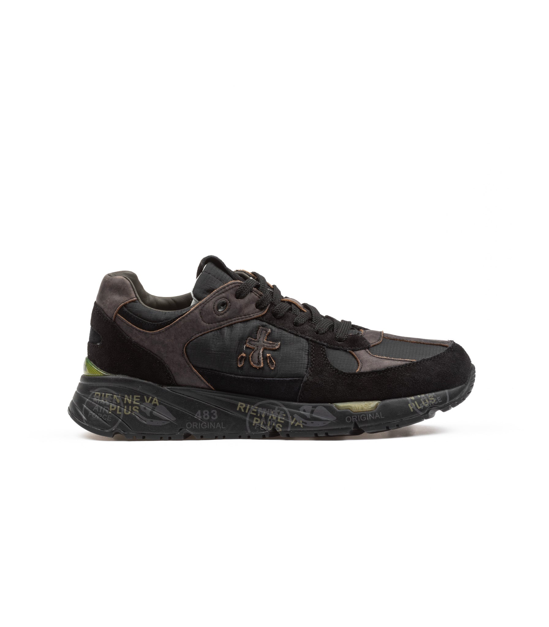 Premiata Mase 5013 Suede Nylon Nero Uomo