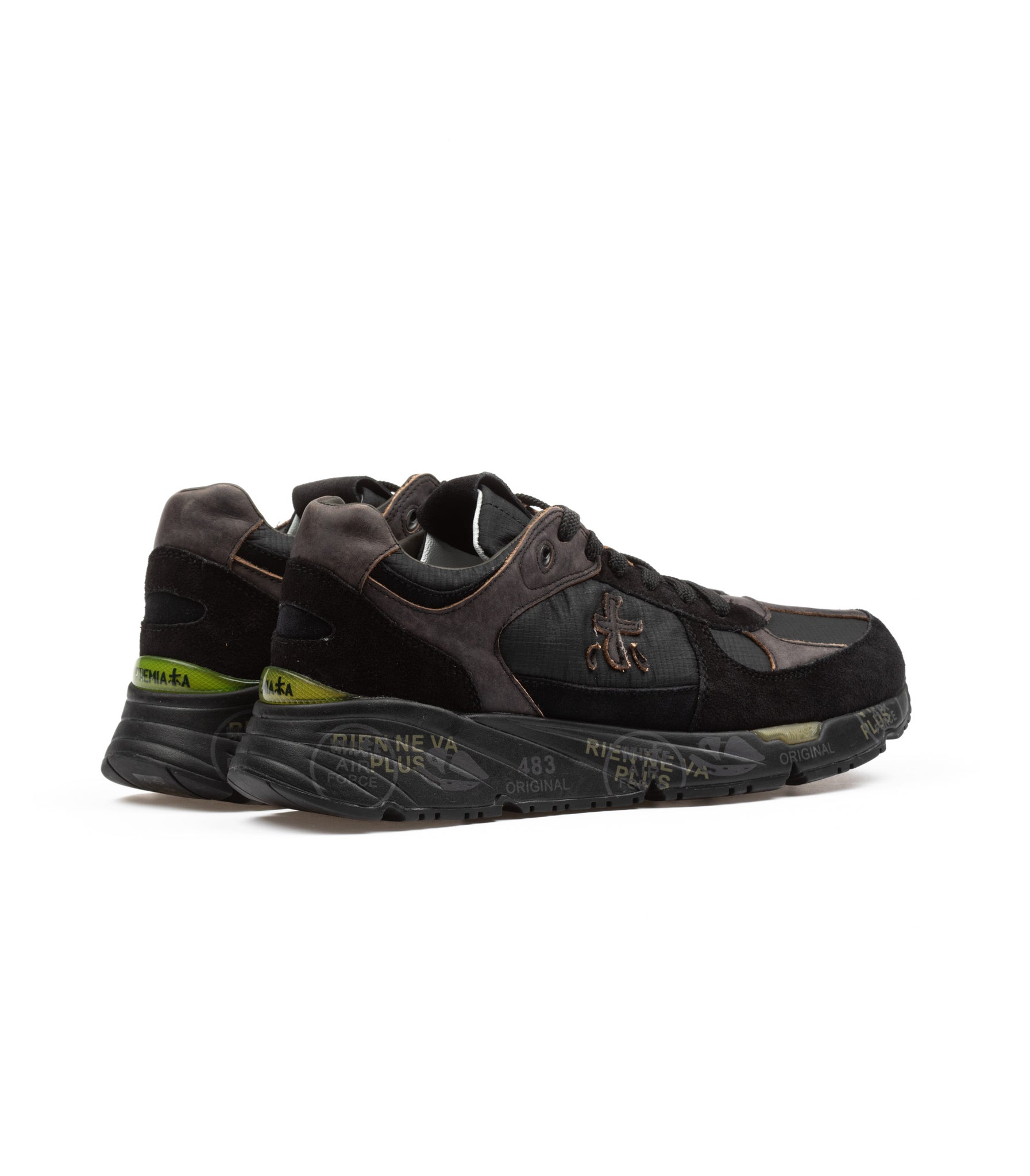 Premiata Mase 5013 Suede Nylon Nero Uomo