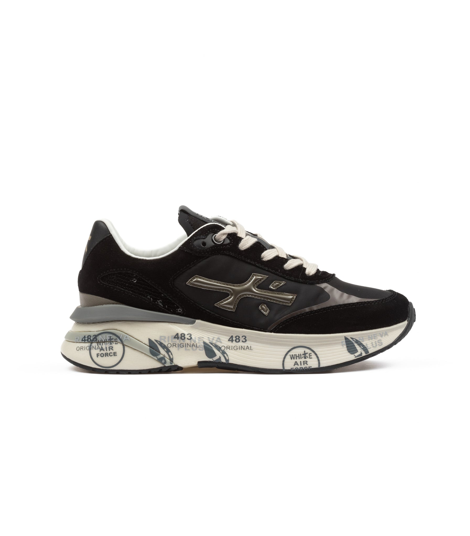 Premiata Moe Run 6443 Nero Donna