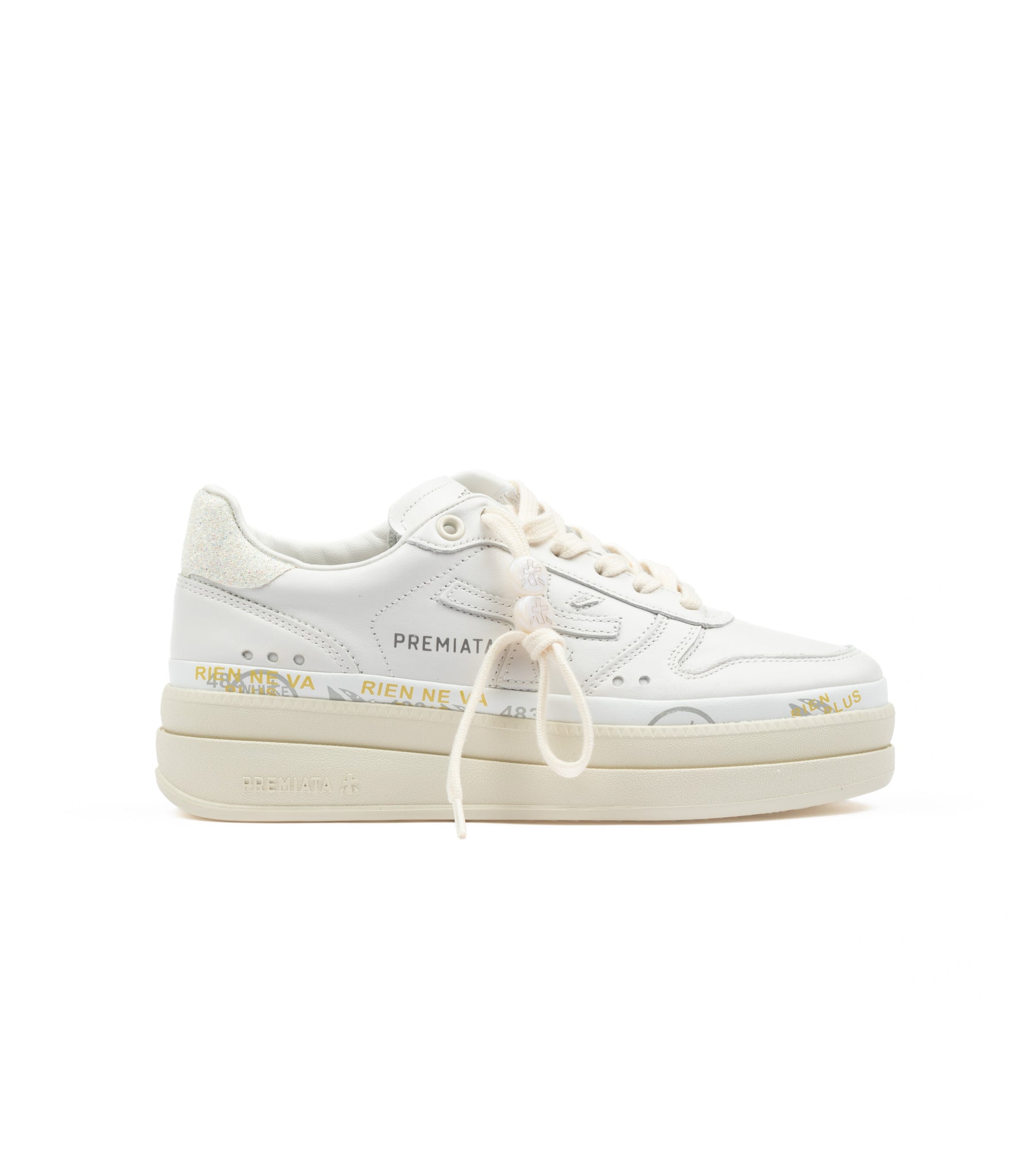 Premiata Micol 7010 Pelle Bianco Donna