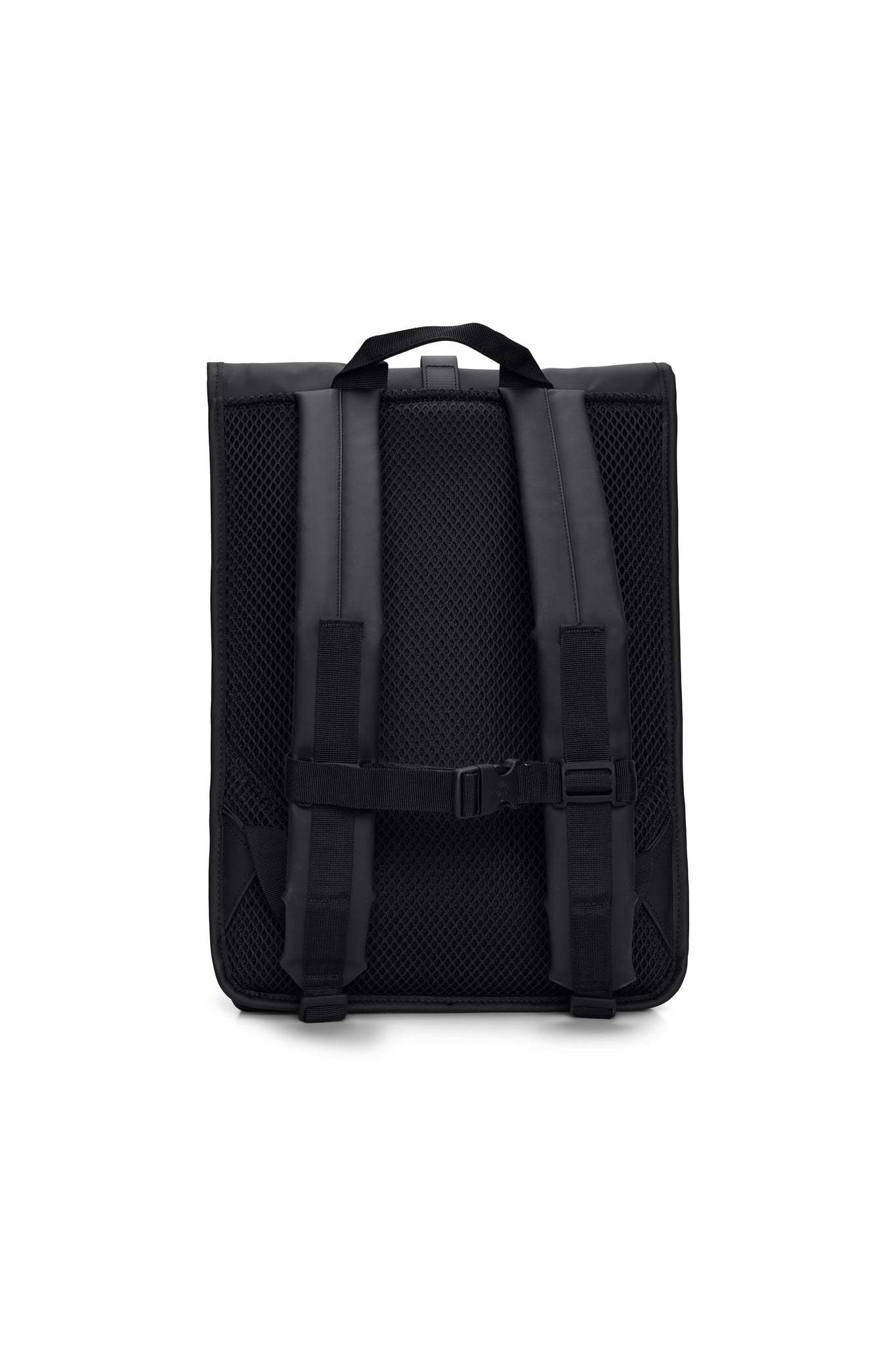 Rains Rolltop Rucksack Black