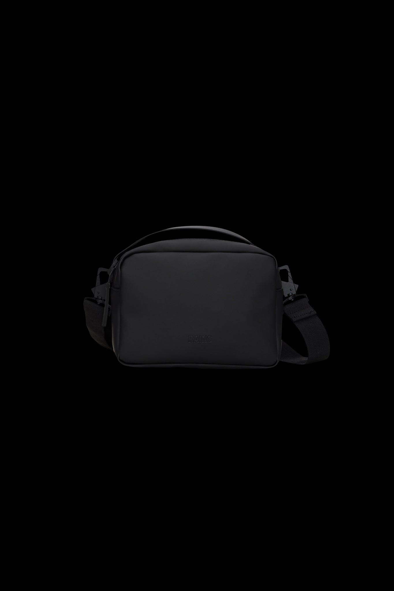 Rains Box Bag Black