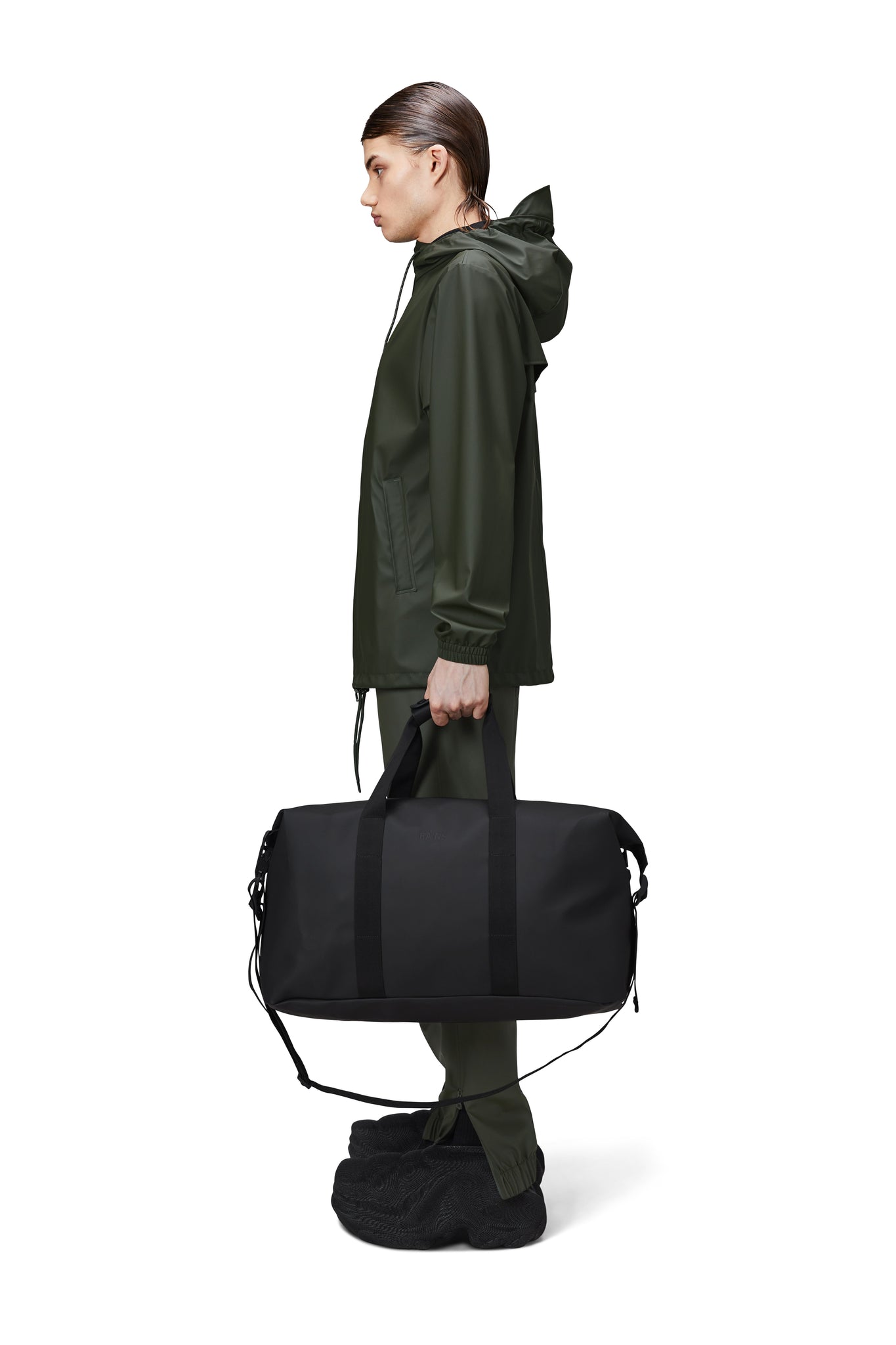 Rains Hilo Weekend Bag Black