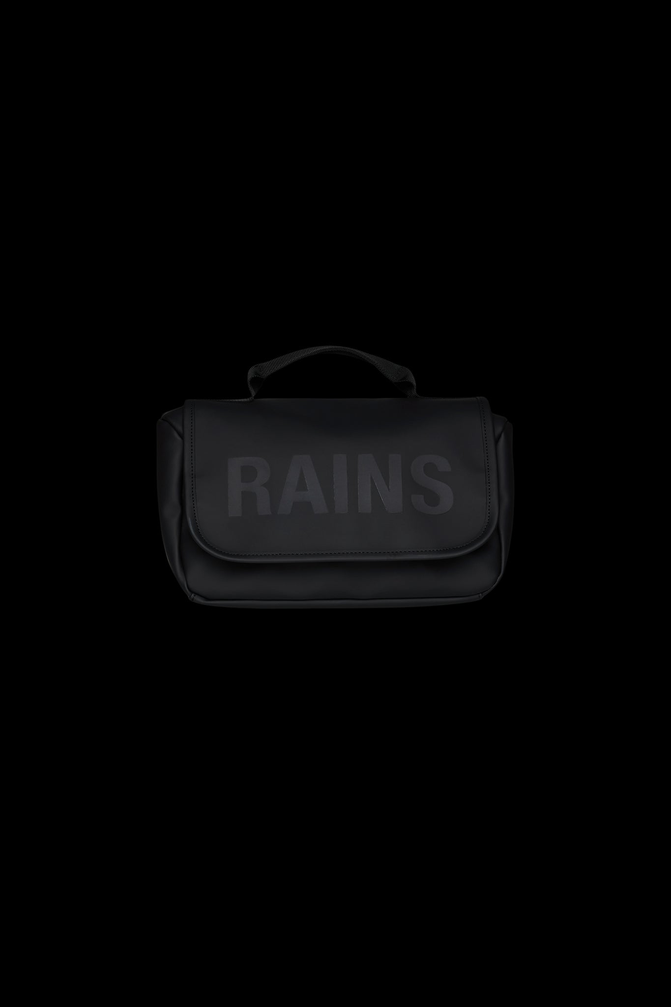 Rains Texel Wash Bag Nero