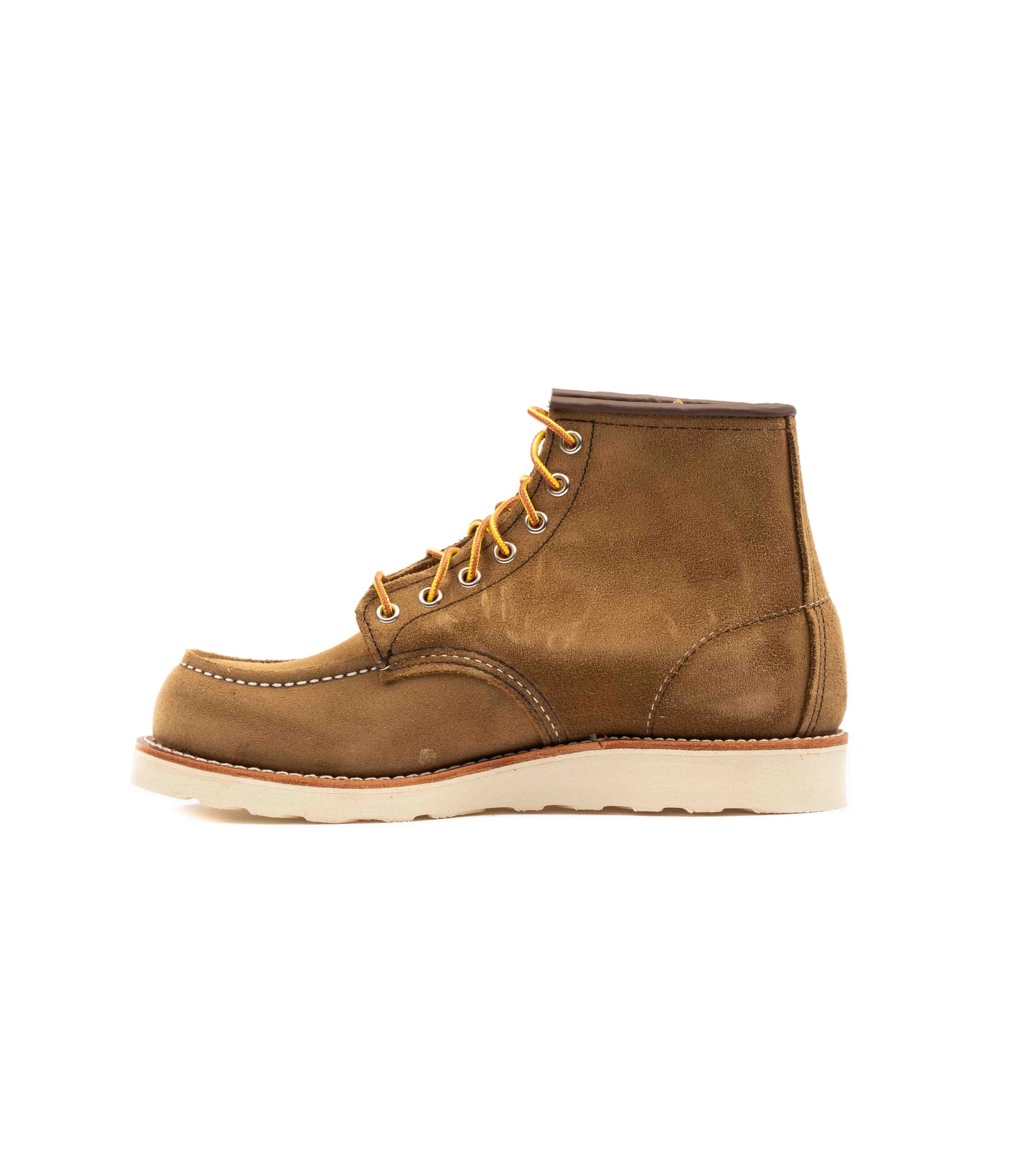 Red Wing Classic Moc 6 Inch Toe Olive Mohave Suede