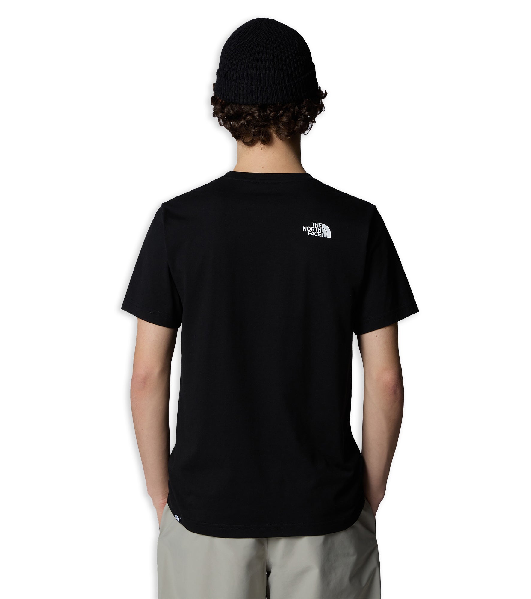 The North Face Men'S /S Simple Dome Tee Bianco