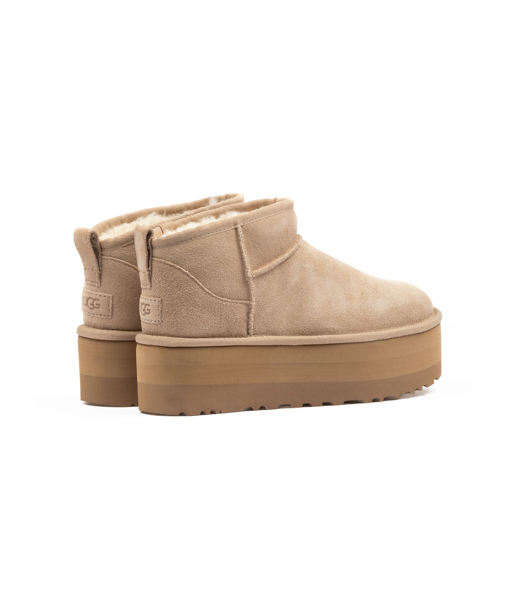 Ugg Classic Ultra Mini Platform Sabbia Donna