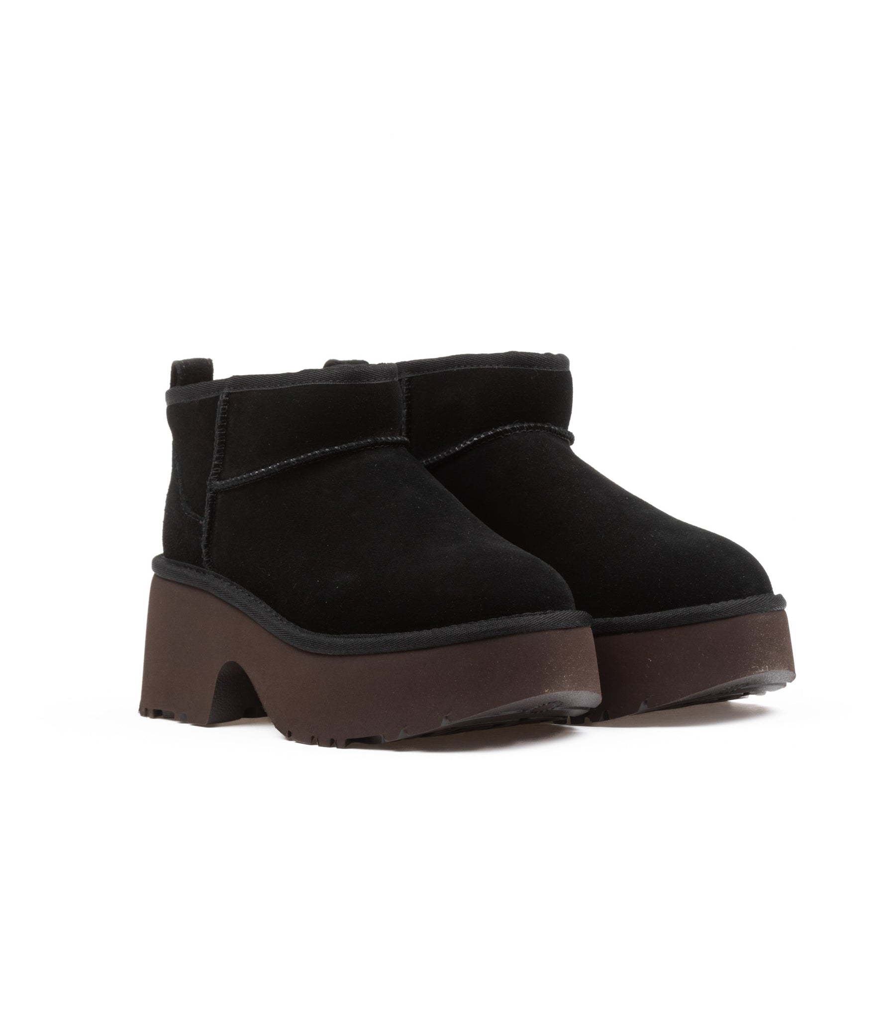 Ugg W Classic Ultra Mini New Heights Black Women