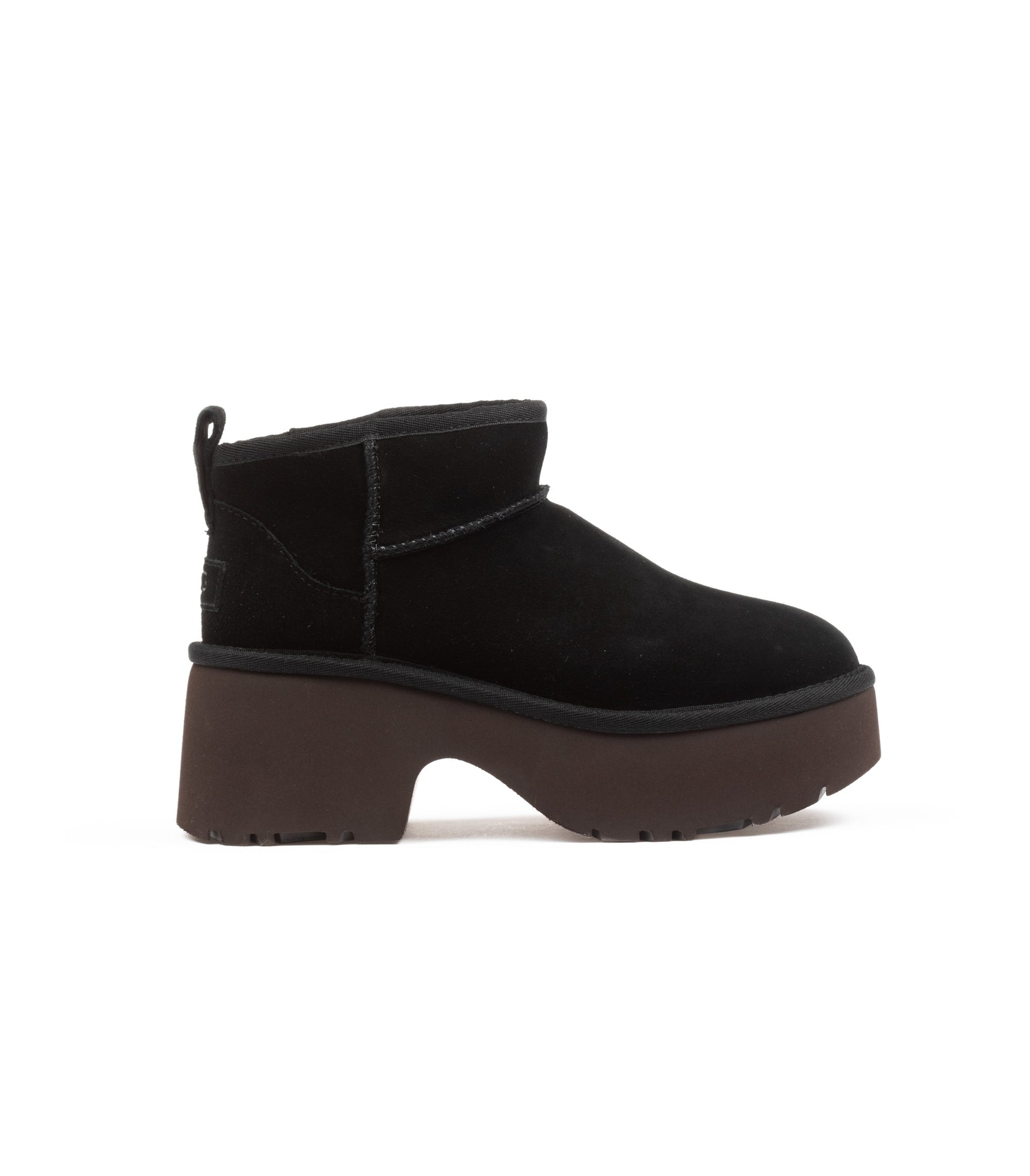 Ugg W Classic Ultra Mini New Heights Nero Donna