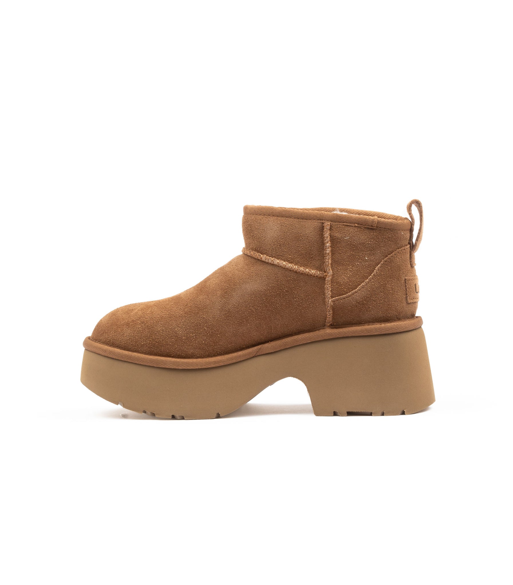 Ugg W Classic Ultra Mini New Heights Nocciola Donna