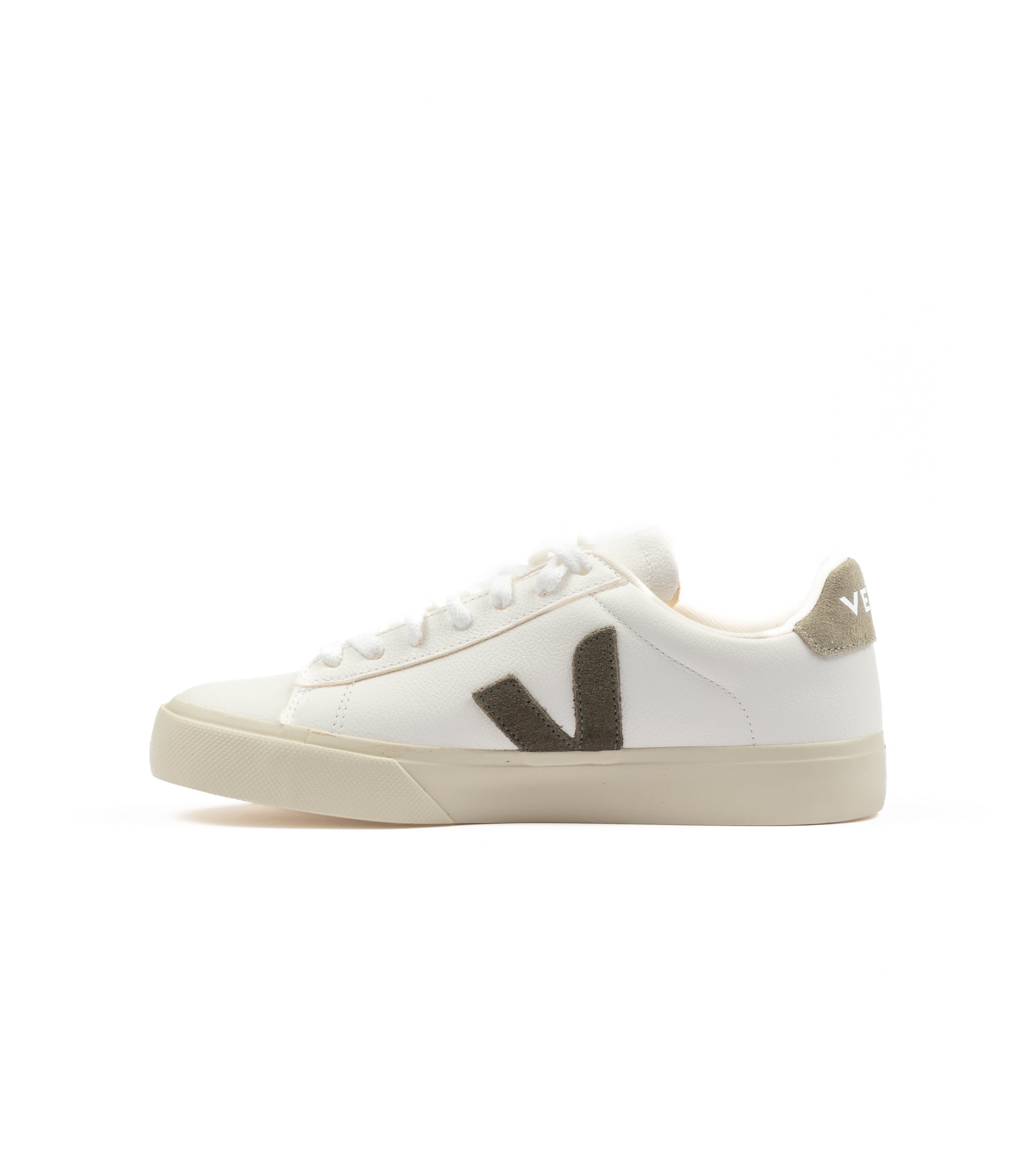 Veja Chromefree Leather White Kaki Women