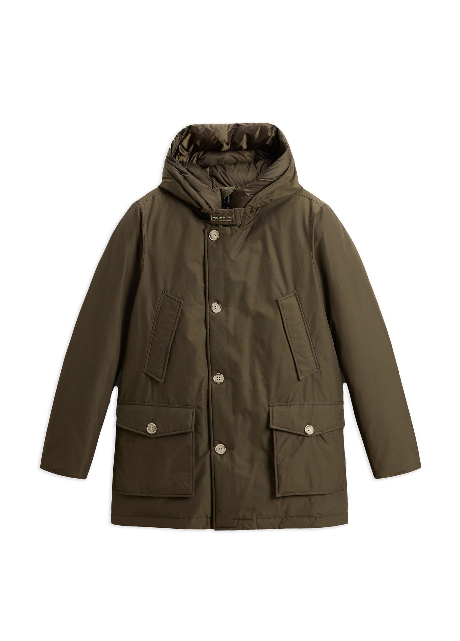 Woolrich Arctic Parka In Ramar Cloth Green