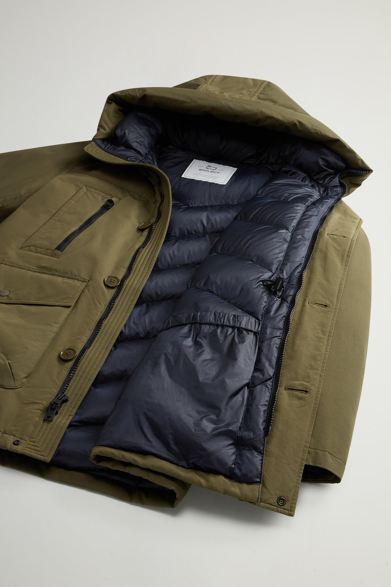 Woolrich Arctic Parka Evolution  Verde Militare