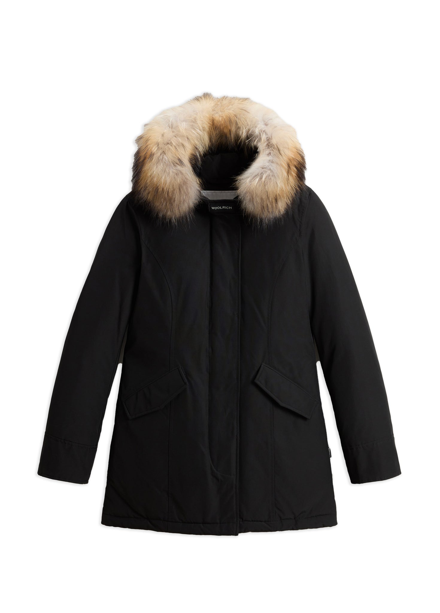 Woolrich Arctic Parka In Ramar Cloth Nero