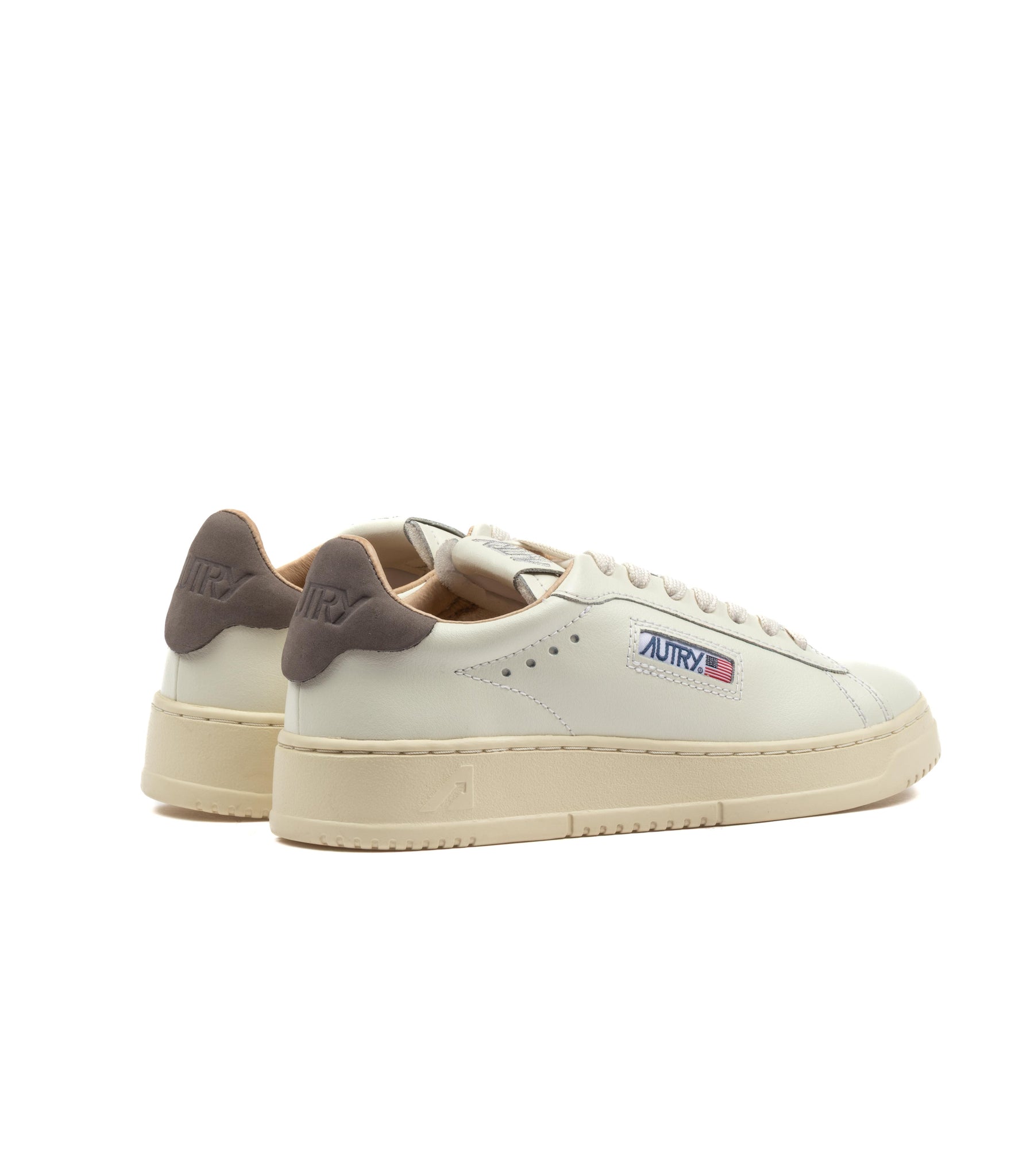 Autry Dallas Low Bianco Marrone